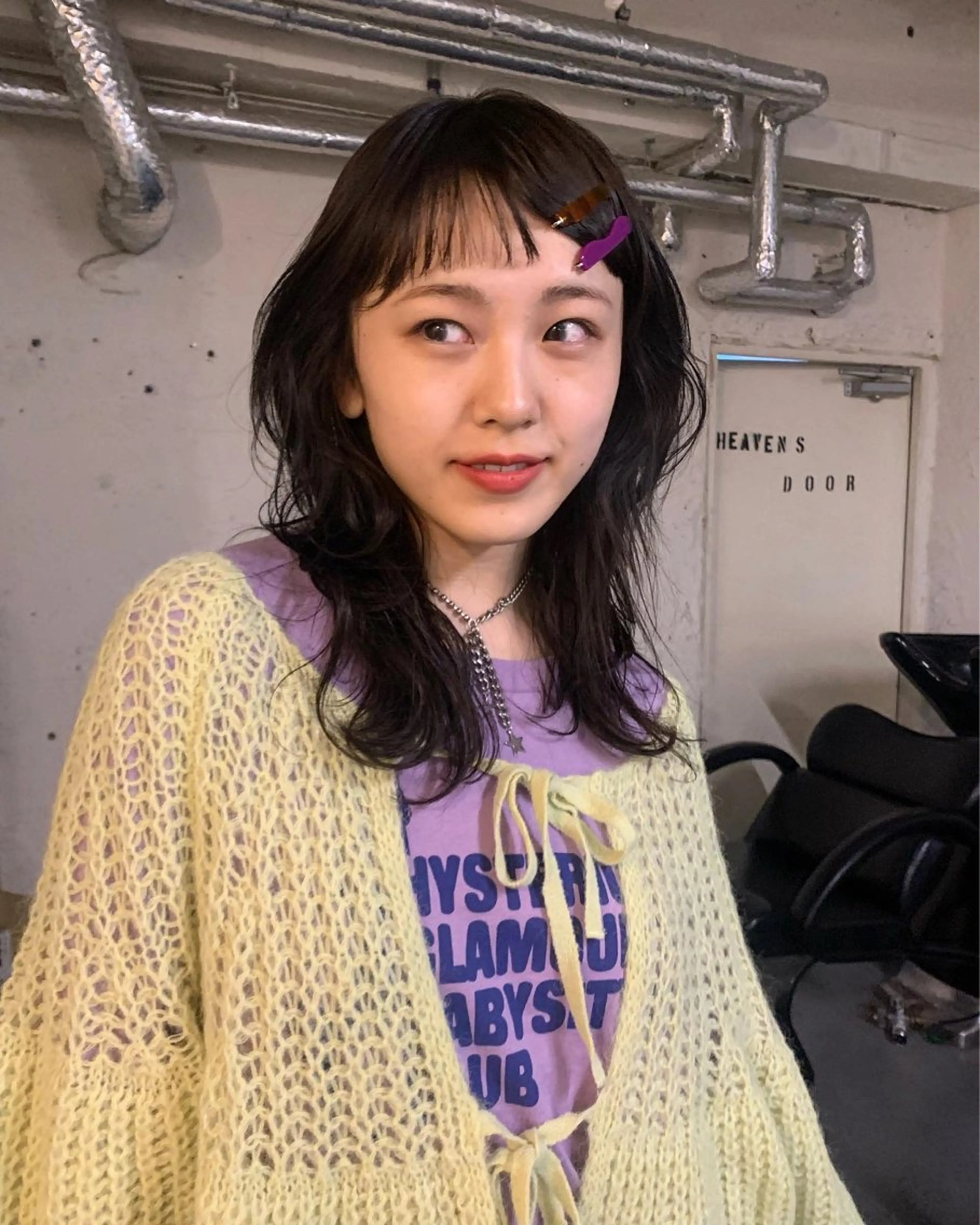 ロング カラー ハッシュカット/ MAYAのヘアスタイル