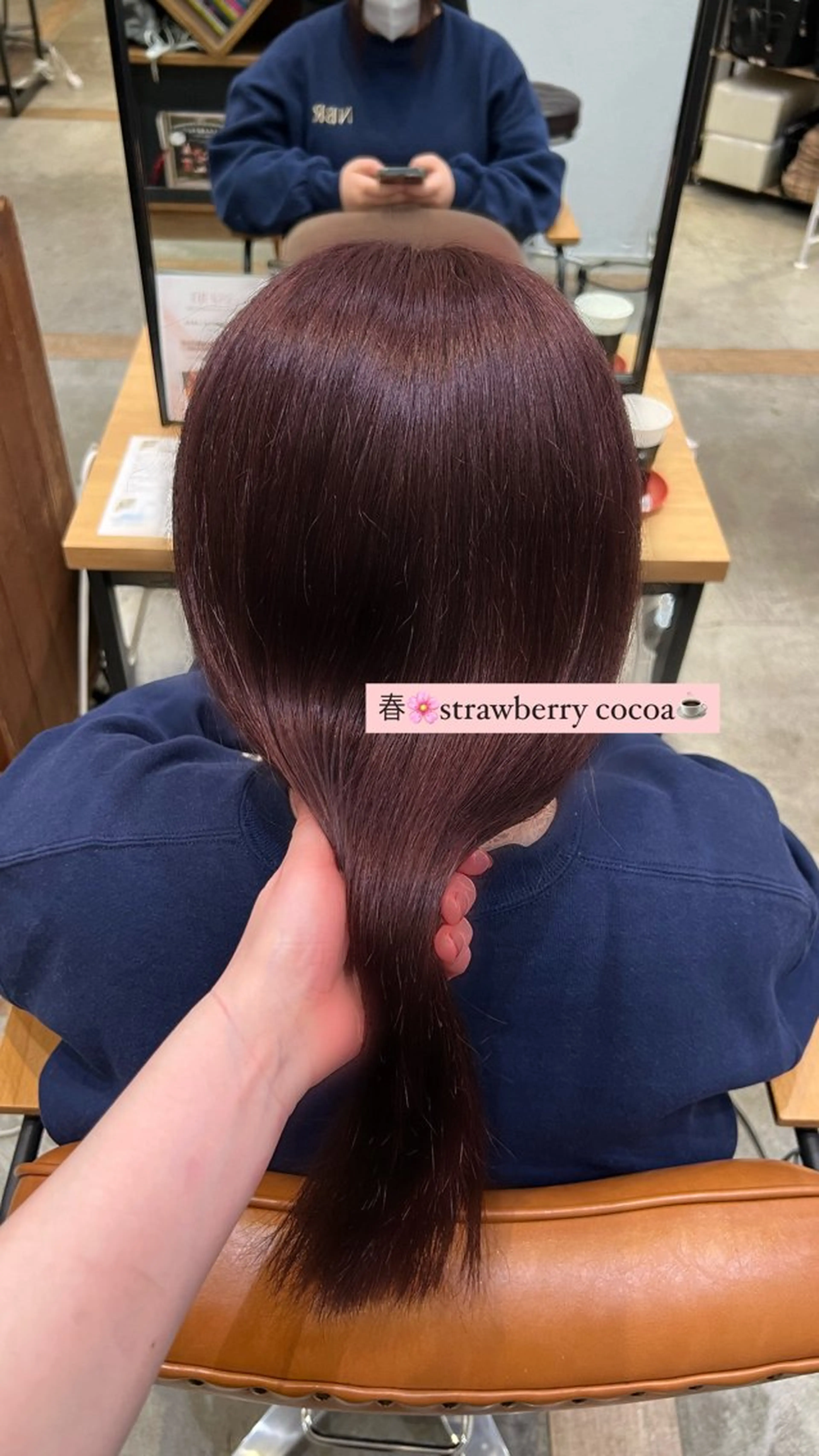 ミディアム カラー ブラウンカラー ピンクカラー Henrietta  自由が丘所属・ベージュ/ブリーチ無 し/透明感/yukiのヘアスタイル