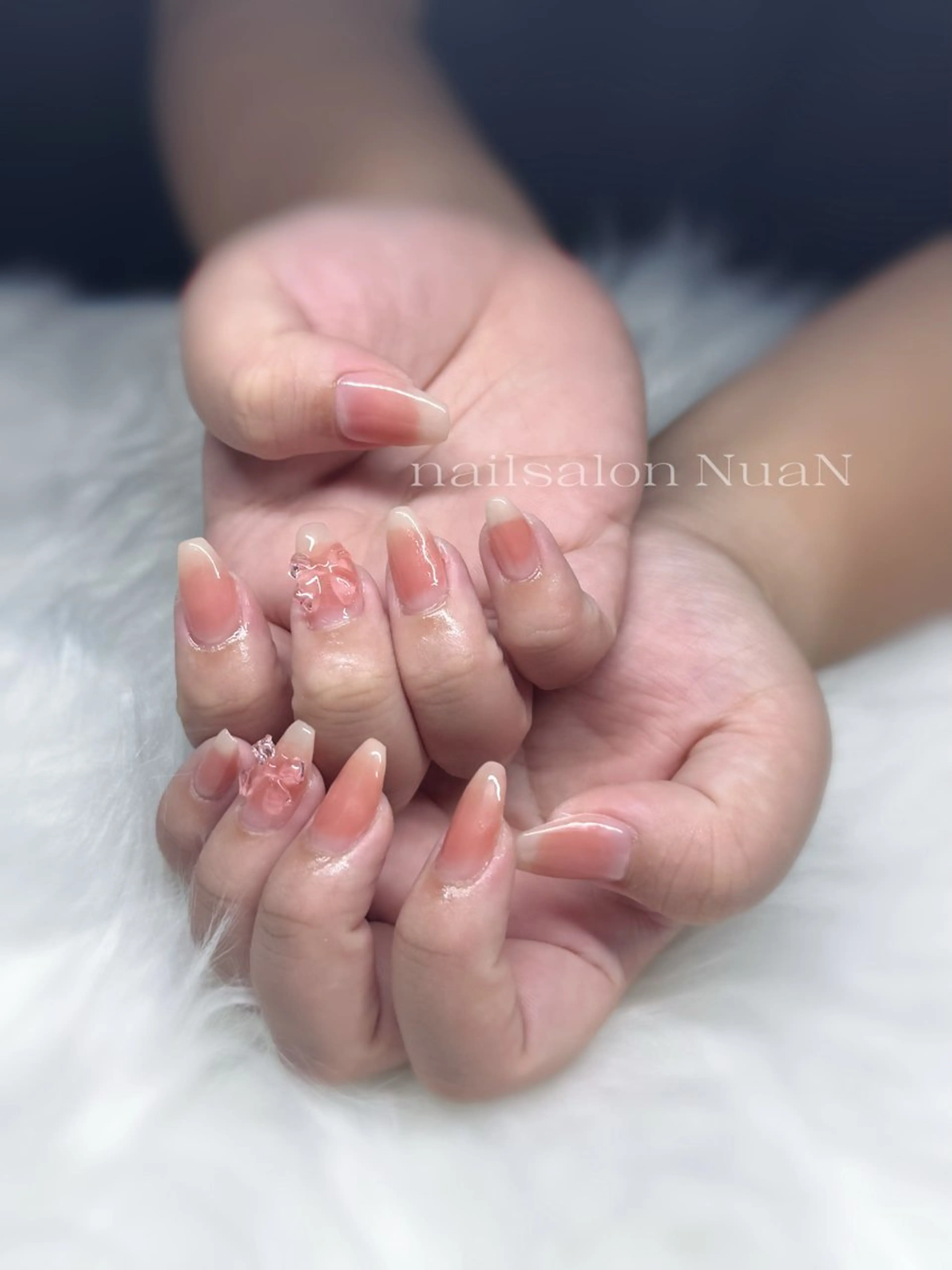 ネイル チークネイル NuaN 名城線黒川駅徒歩3分のネイルデザイン