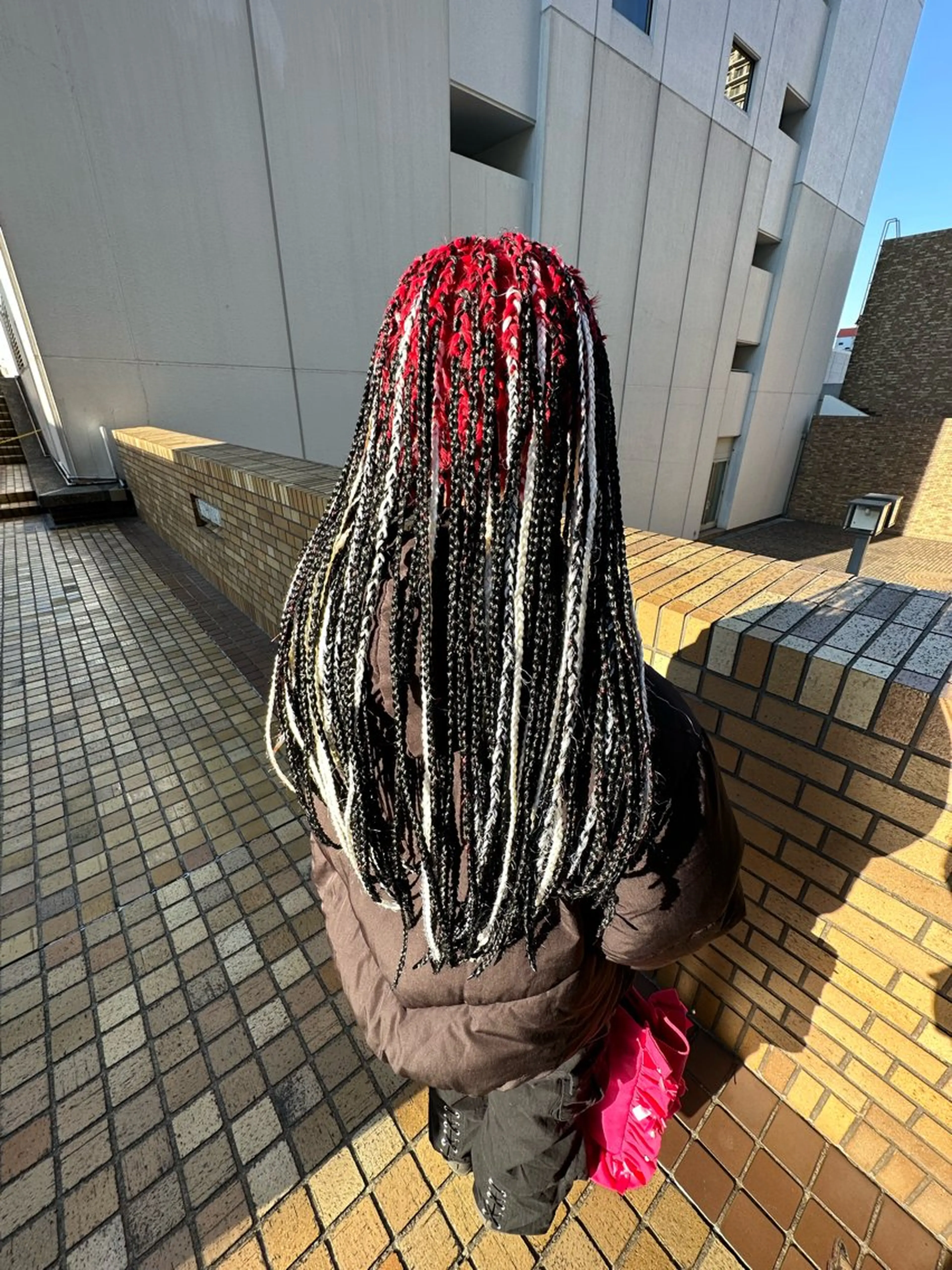 ロング ヘアアレンジ Hair salon TOMMY所属・♮やっしー♮ 🌈派手髪🌈のヘアスタイル