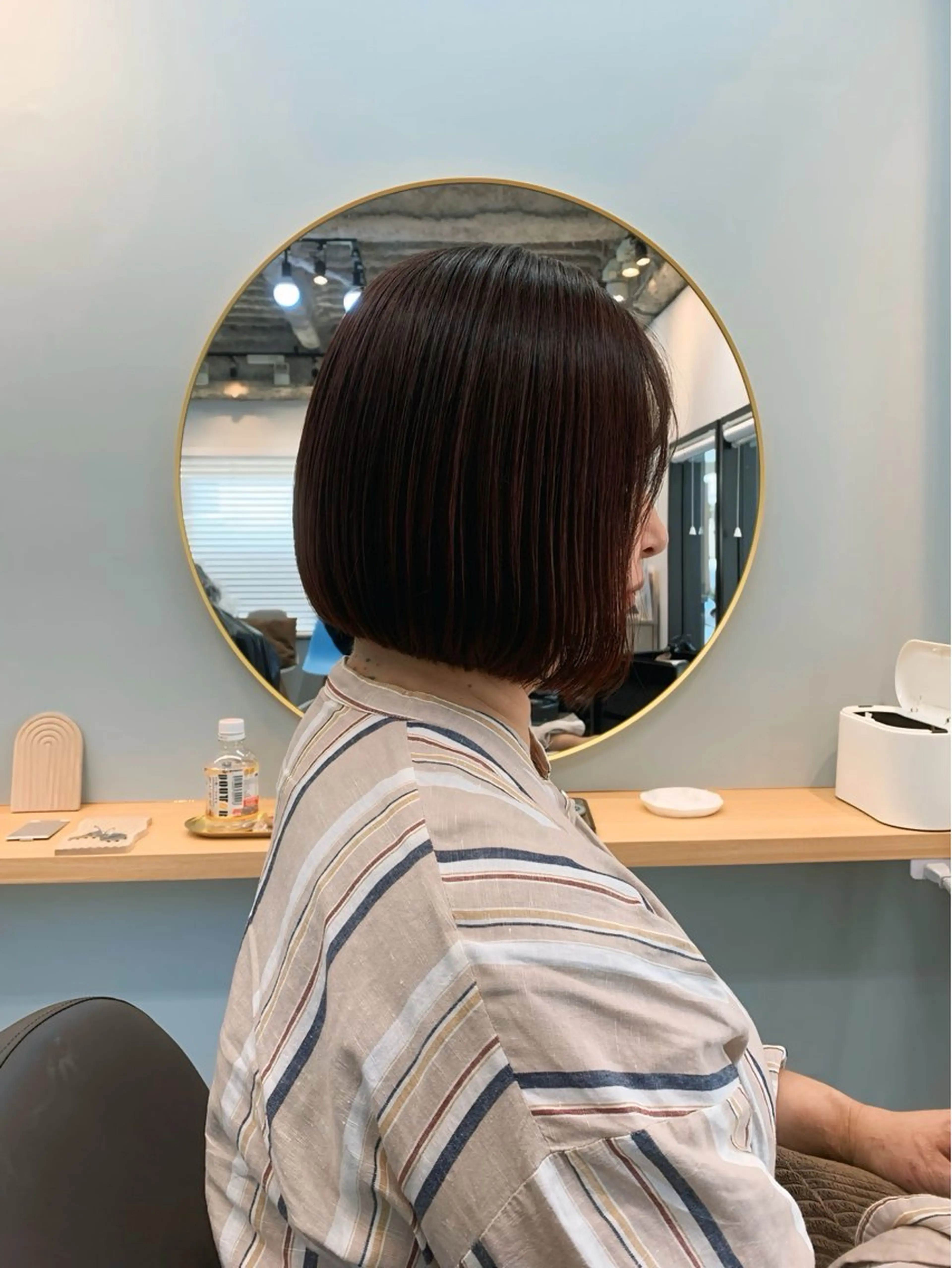 ショート カラー カット ヘアカラー トリートメント 前田 健太のヘアスタイル