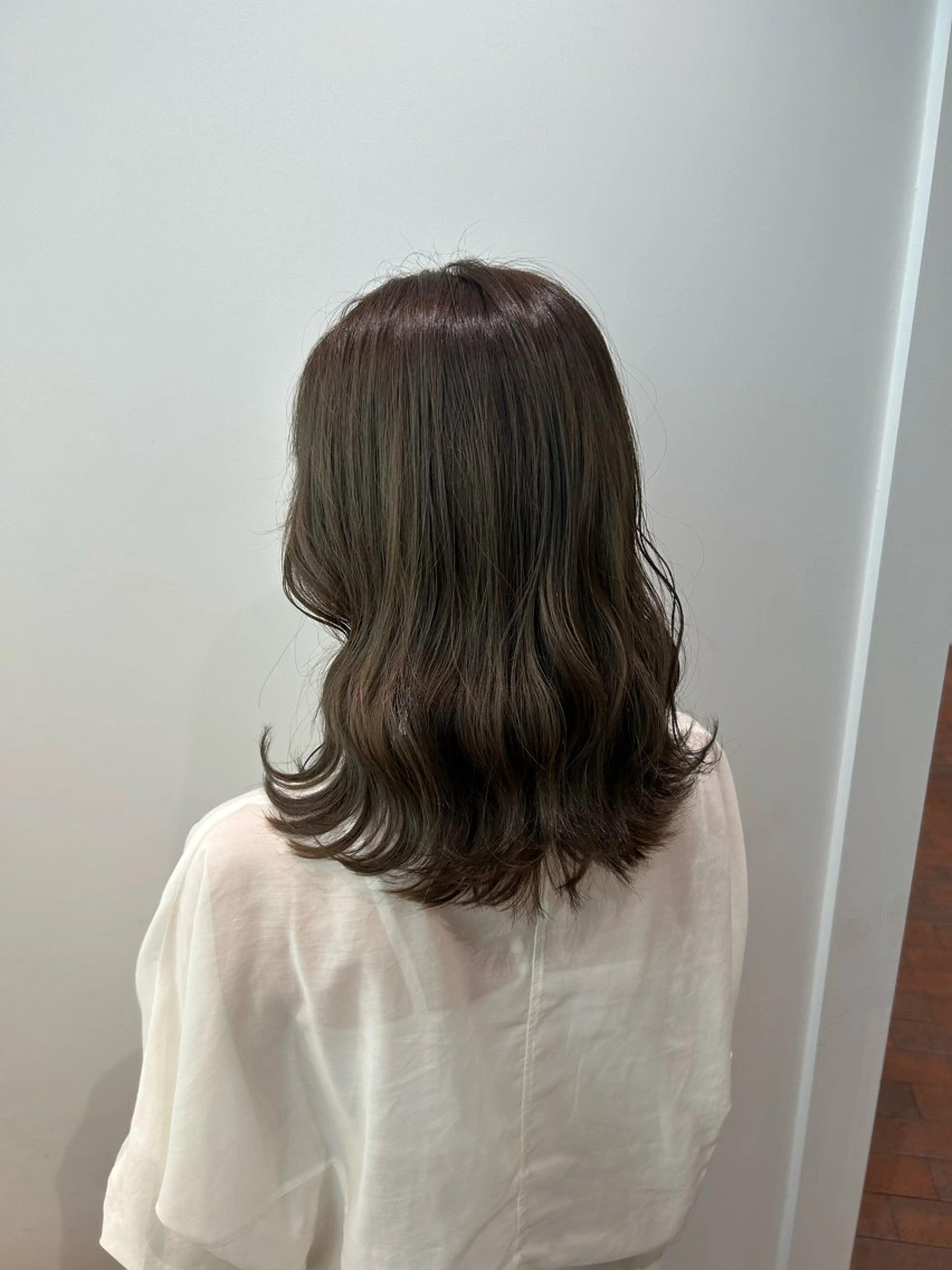 ミディアム カラー CURIO/南船場 /RIN💈🍎のヘアスタイル