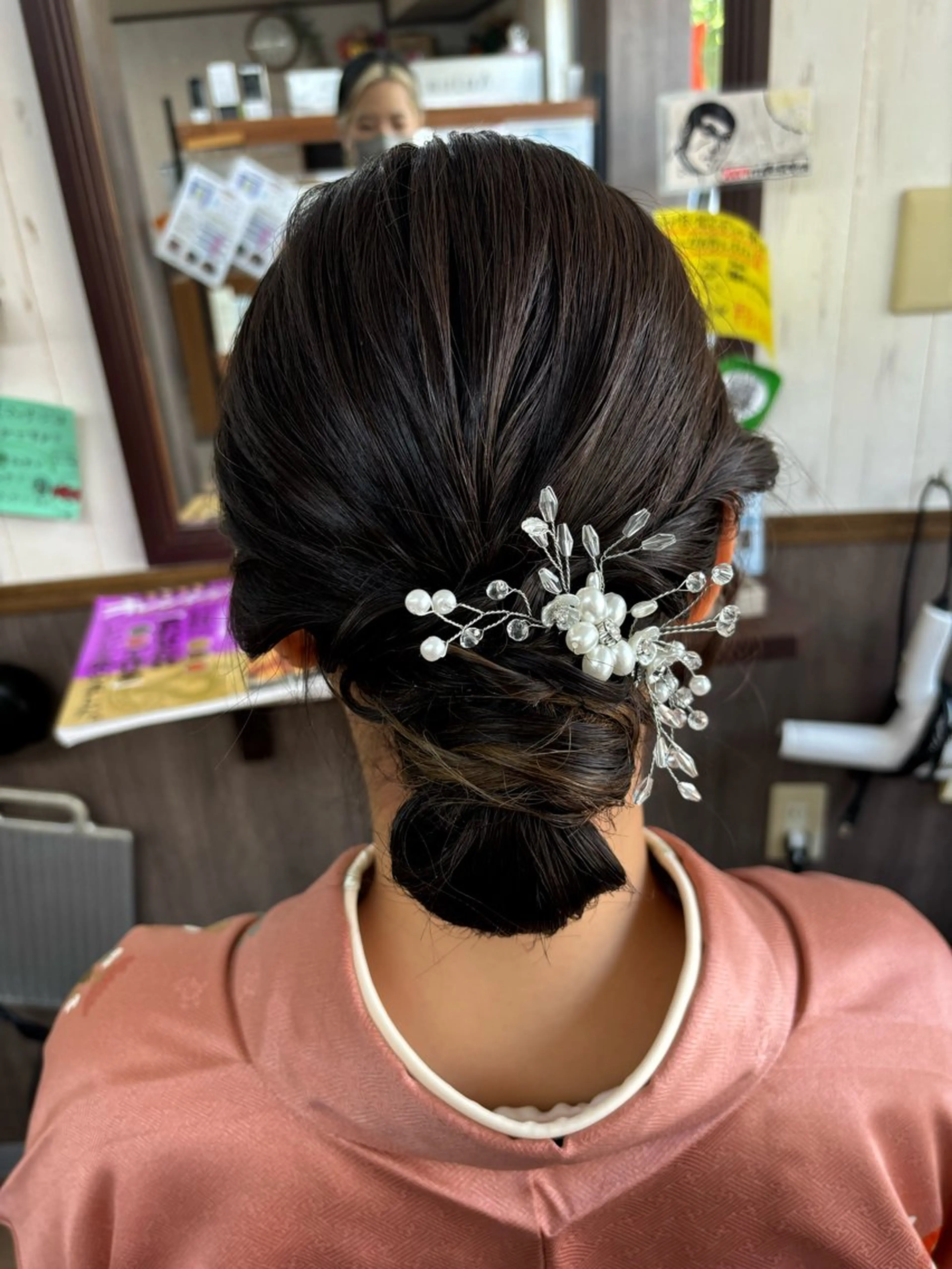 セミロング シールエクステ エクステ 学生 ヘアセット エクステ＊美髪サロン KR2S河内長野店長のヘアスタイル