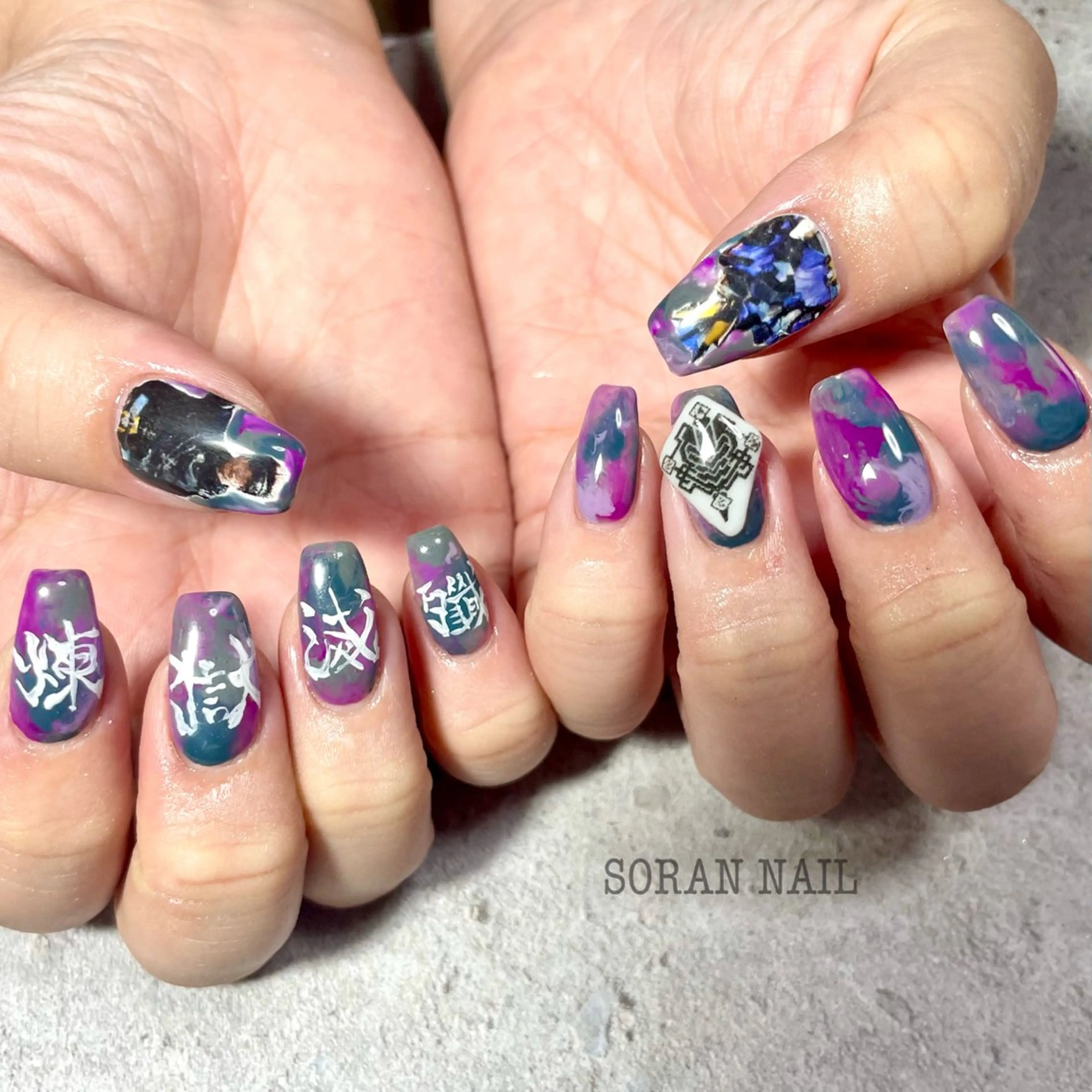 ハンドネイル soran nailのネイルデザイン