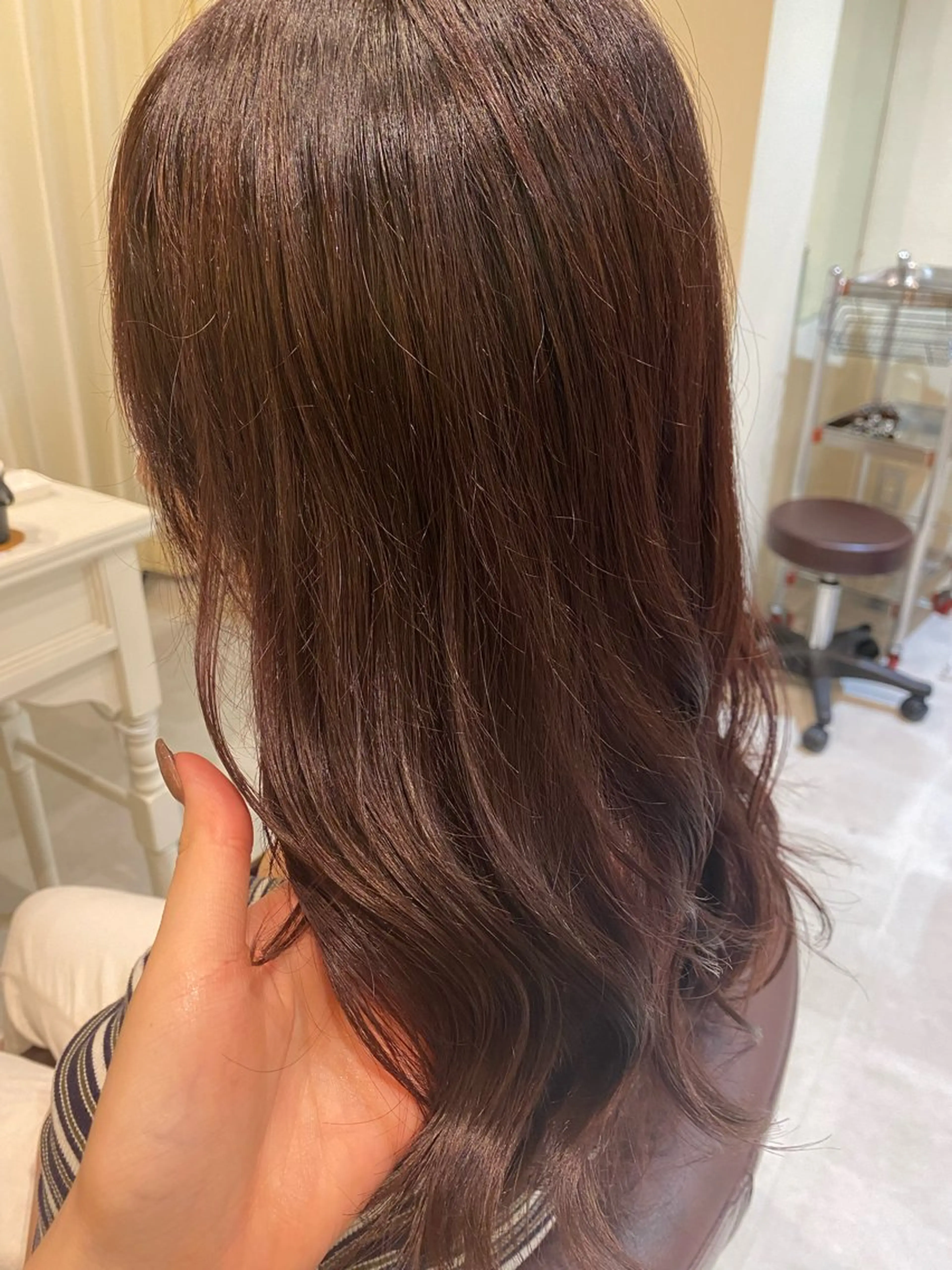 セミロング カラー カット ヘアカラー トリートメント mulum所属・オタク美容師🎮 AKARIのヘアスタイル