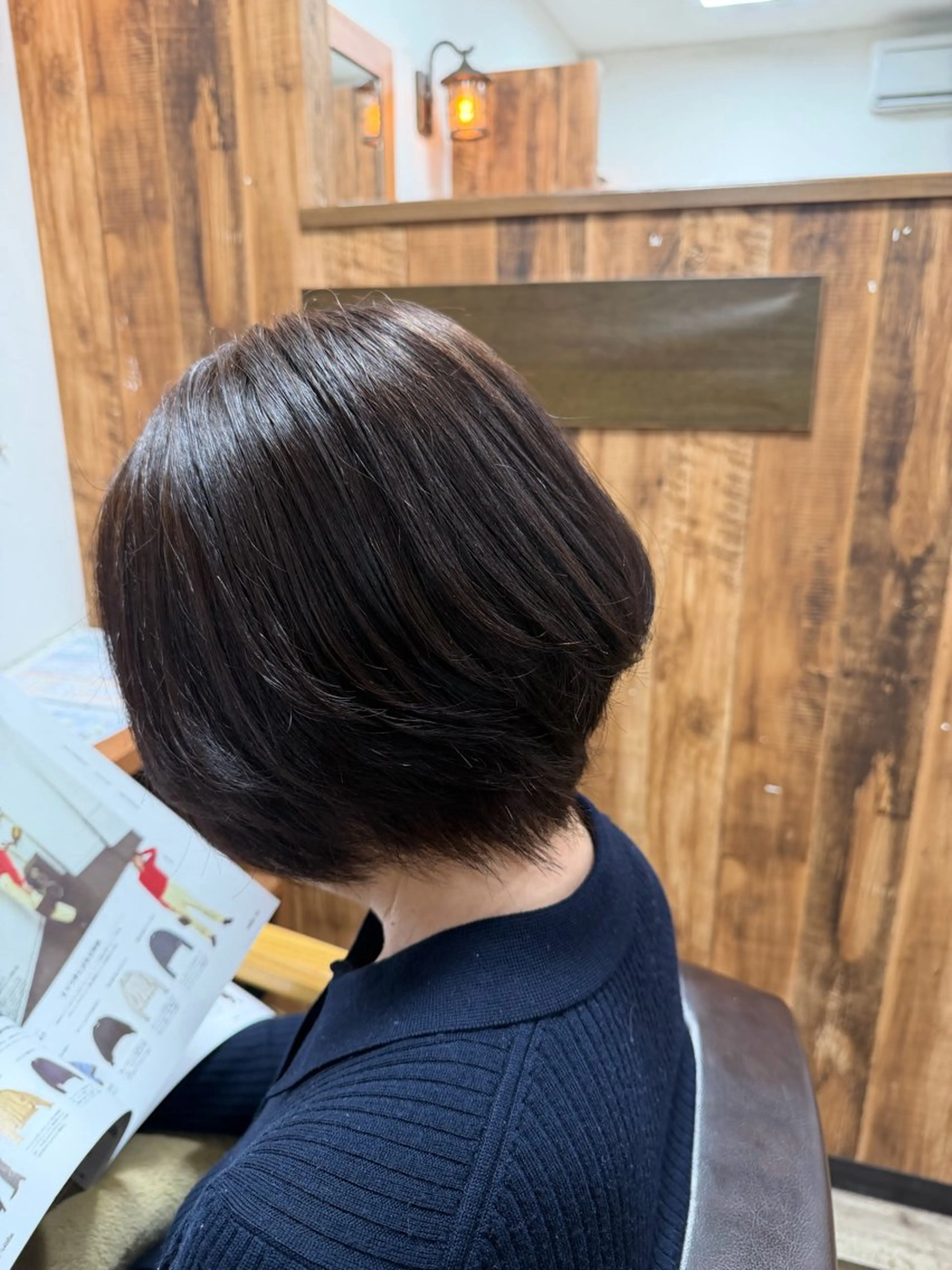 ミディアム 佐々木 琉聖のヘアスタイル