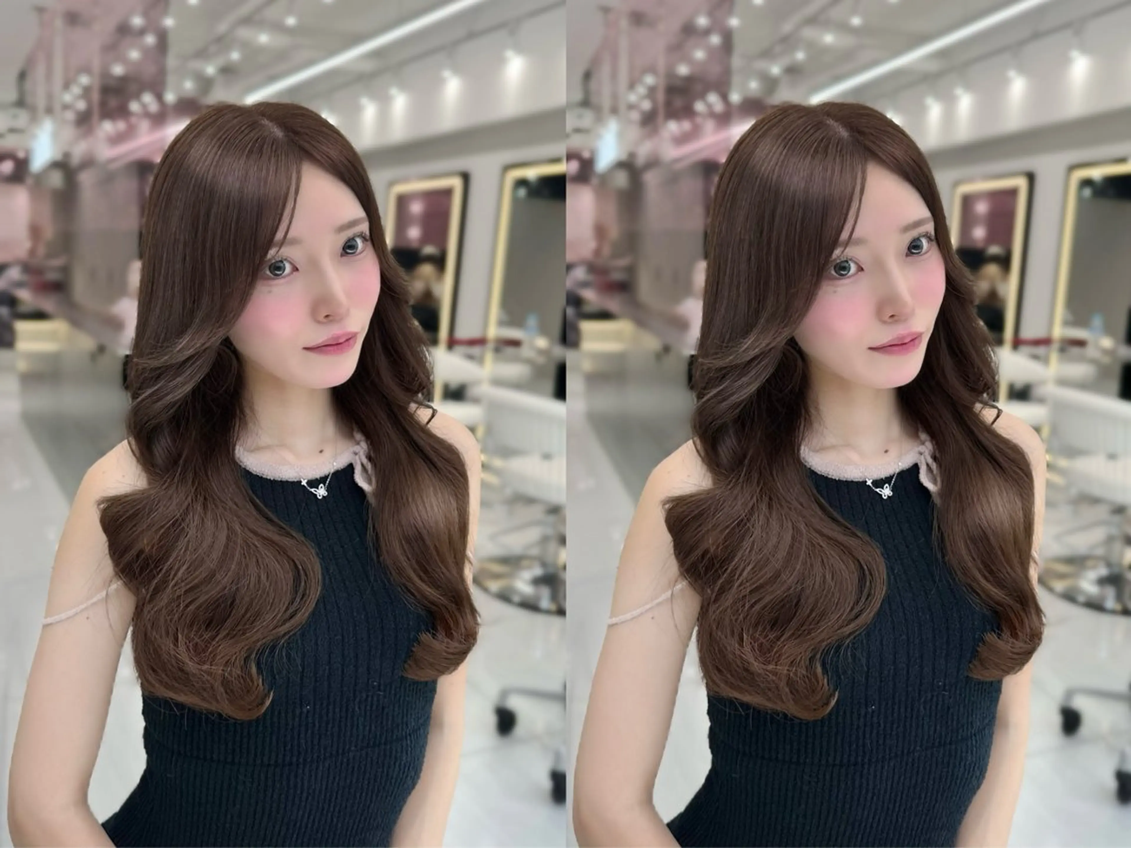 【💞先着3名様ミニモ限定クーポン💞】似合わせ韓国風カット＋透明感カラー＋3stepトリートメントの写真