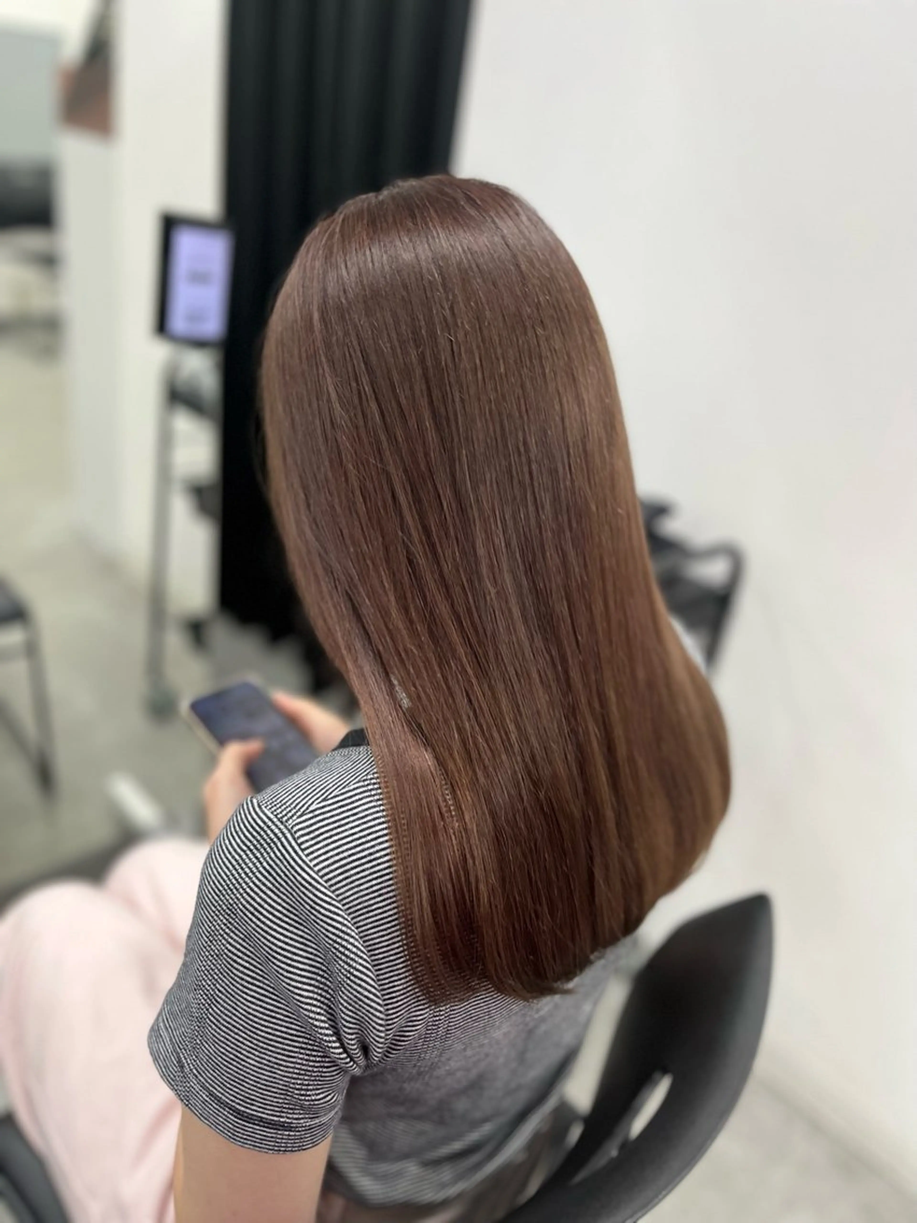 カラー 透明感ベージュ🤎 manami👒🌿のヘアスタイル