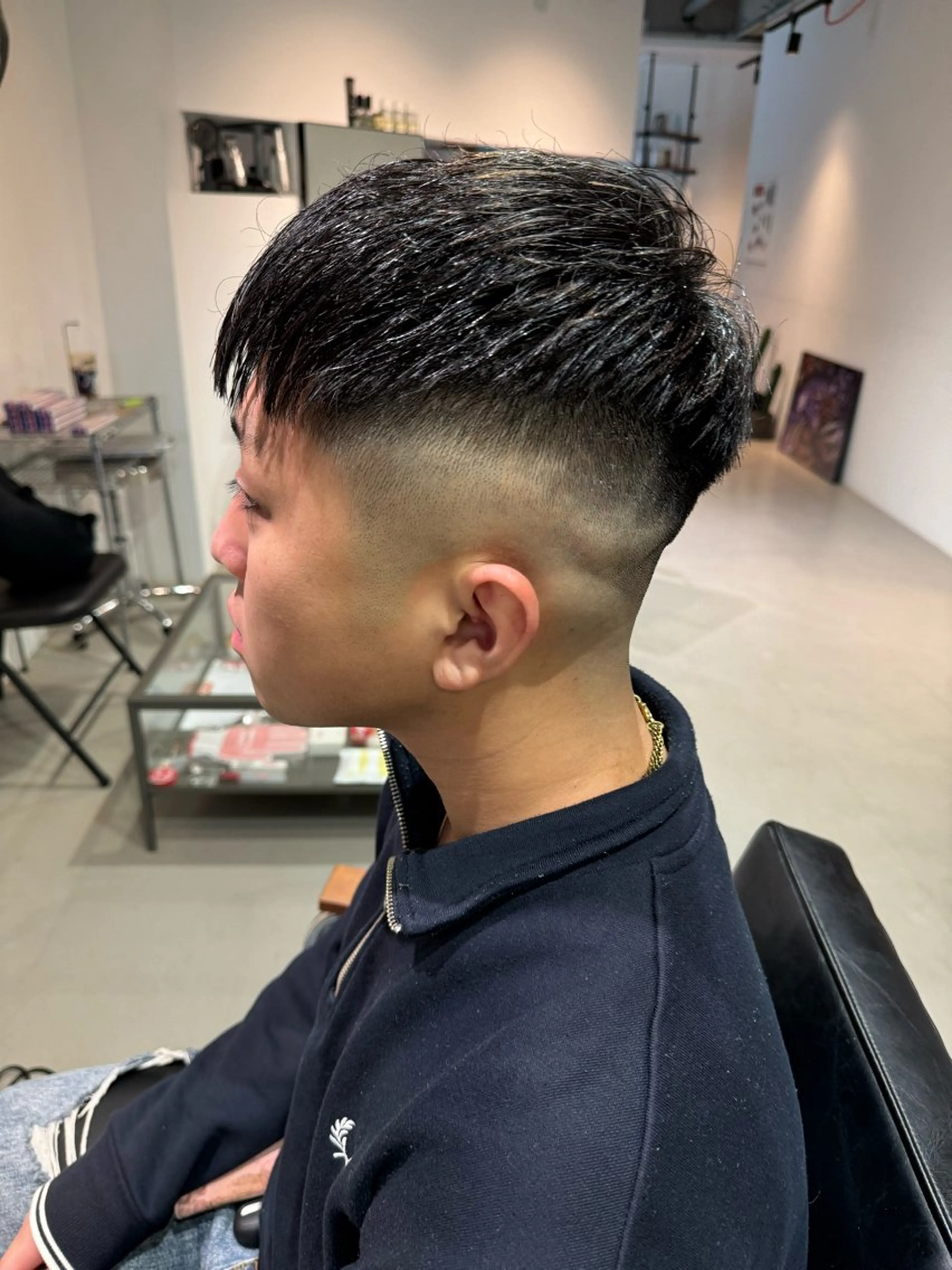 ショート パーマ メンズ カット パーマ職人 Mizukiのヘアスタイル