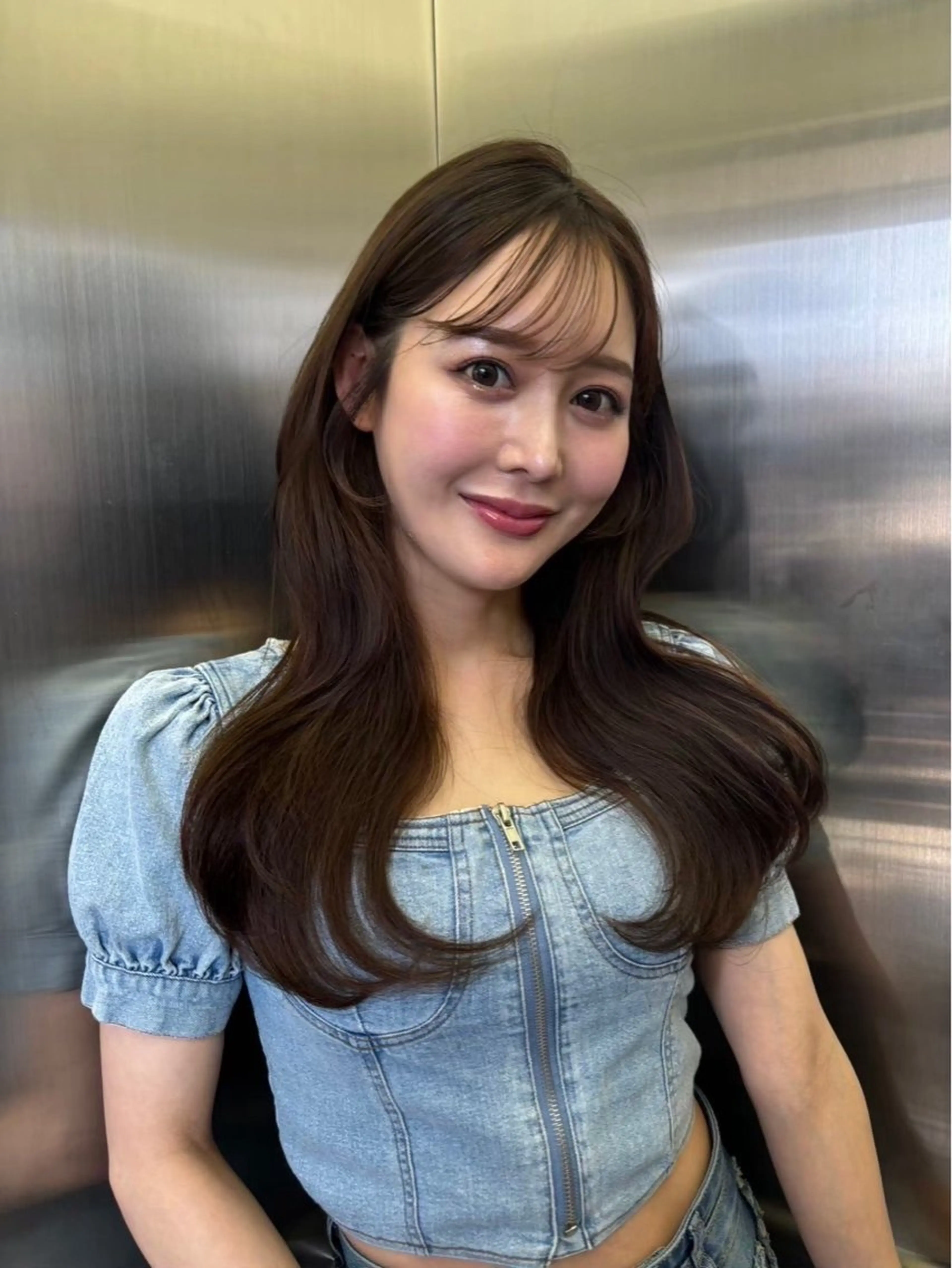 ロング 透明感カラー/ ボブ/レイヤー/小林のヘアスタイル