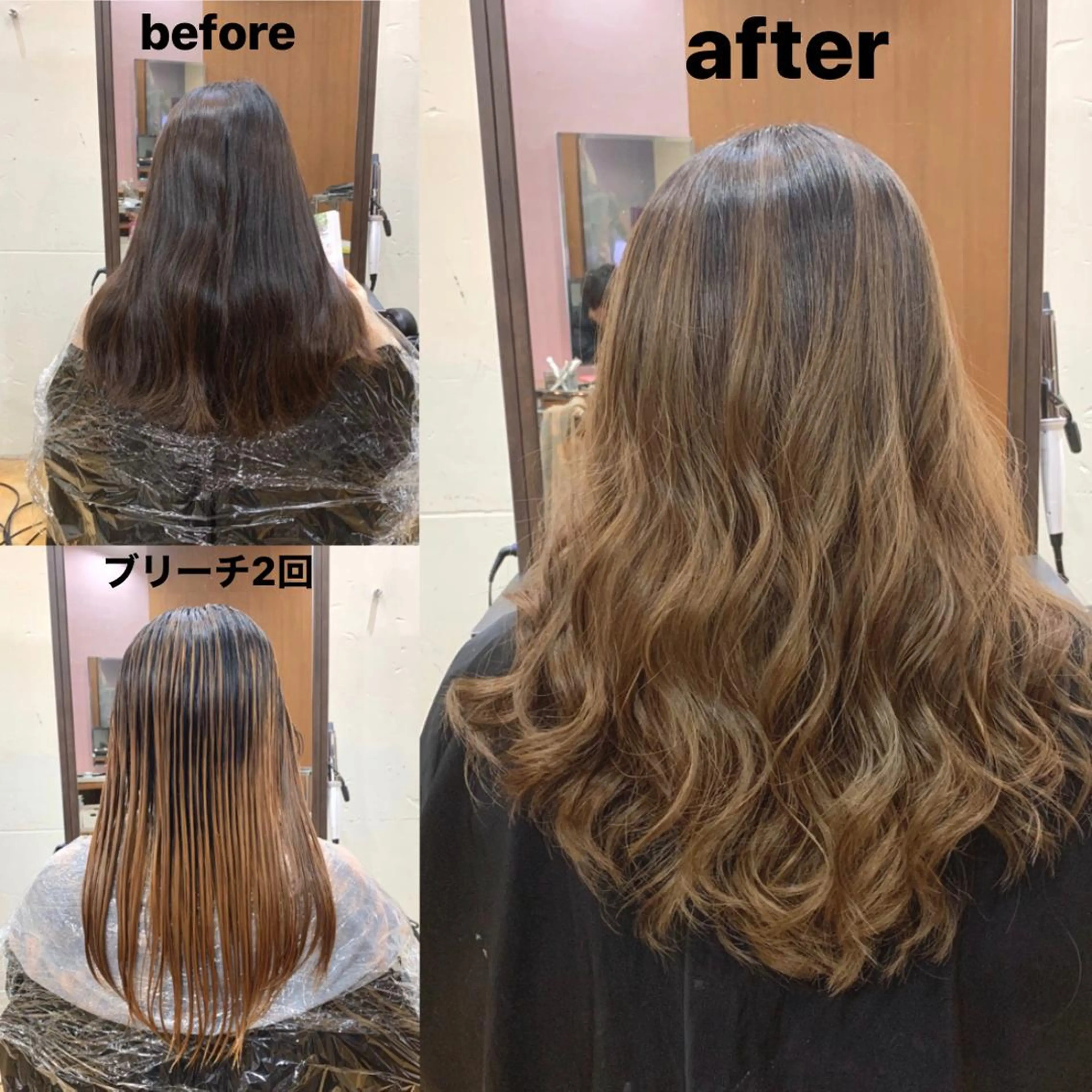 ロング カラー 韓国レイヤーカット★ 小林大樹のヘアスタイル