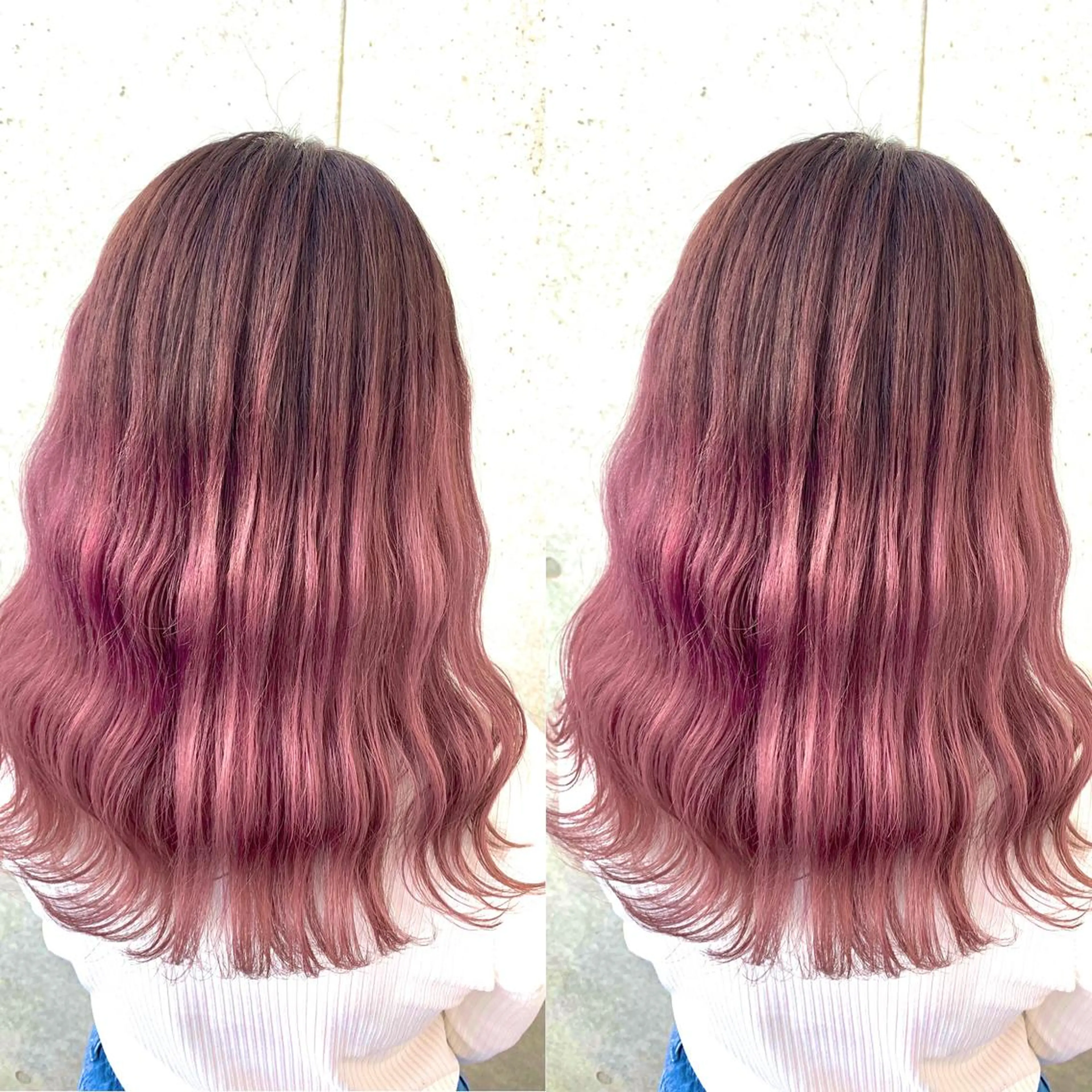 ロング カラー ヘアカラー トリートメント 🌈艶ハイトーン🌈 心を込めます🤝涼介のヘアスタイル