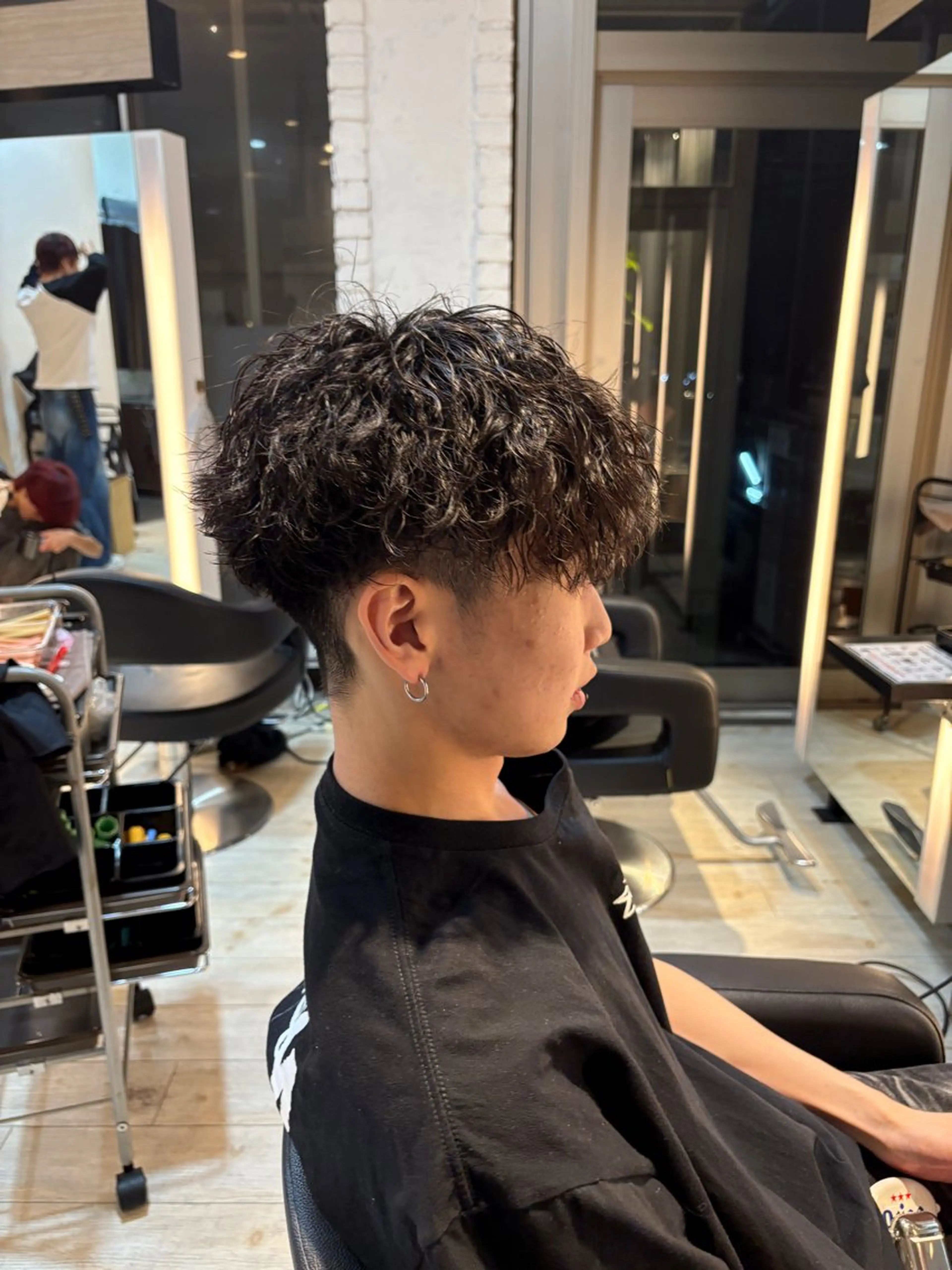 ツイストスパイラル＋カット付きの写真