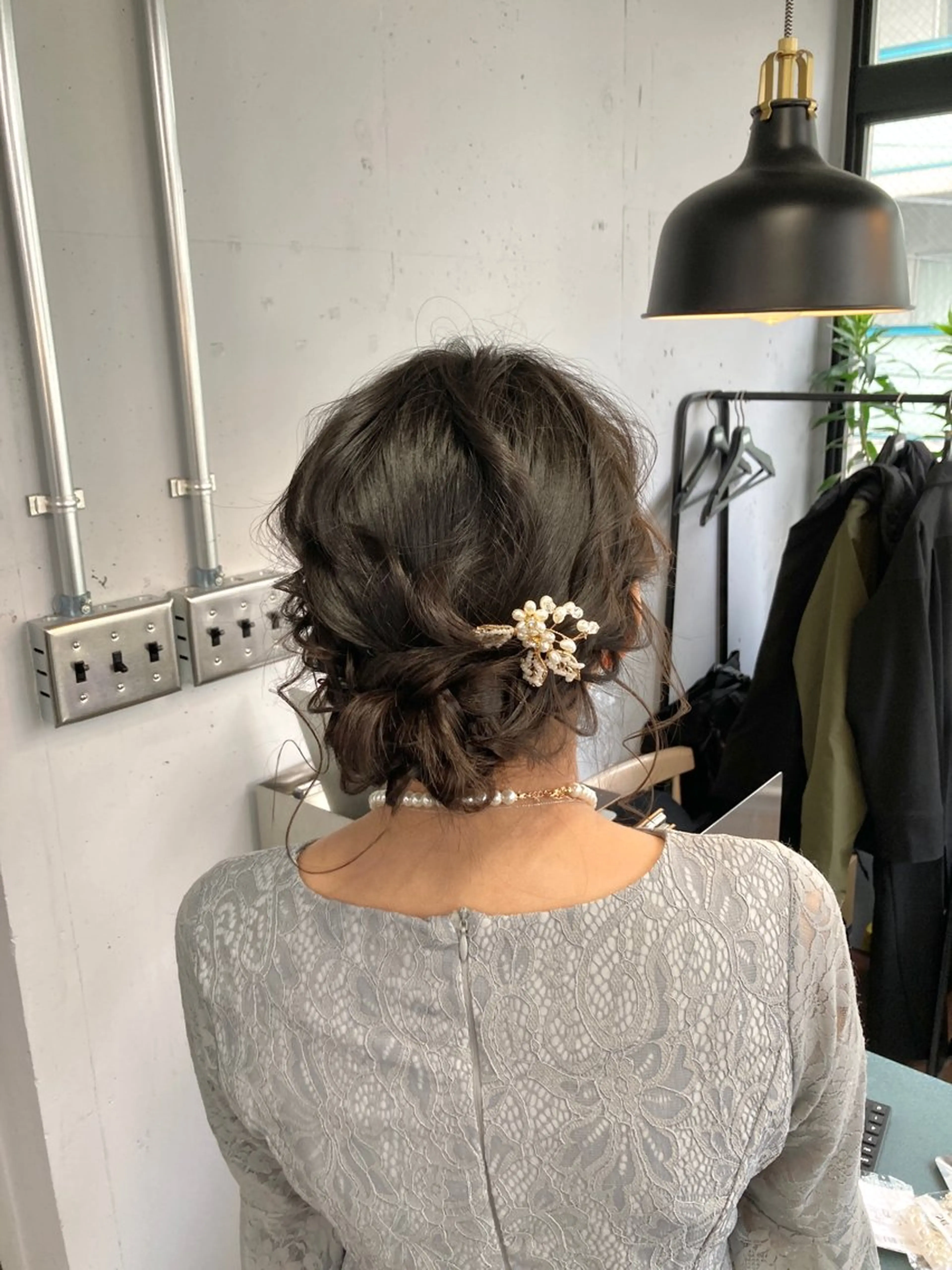 ミディアム 新井 広樹のヘアスタイル