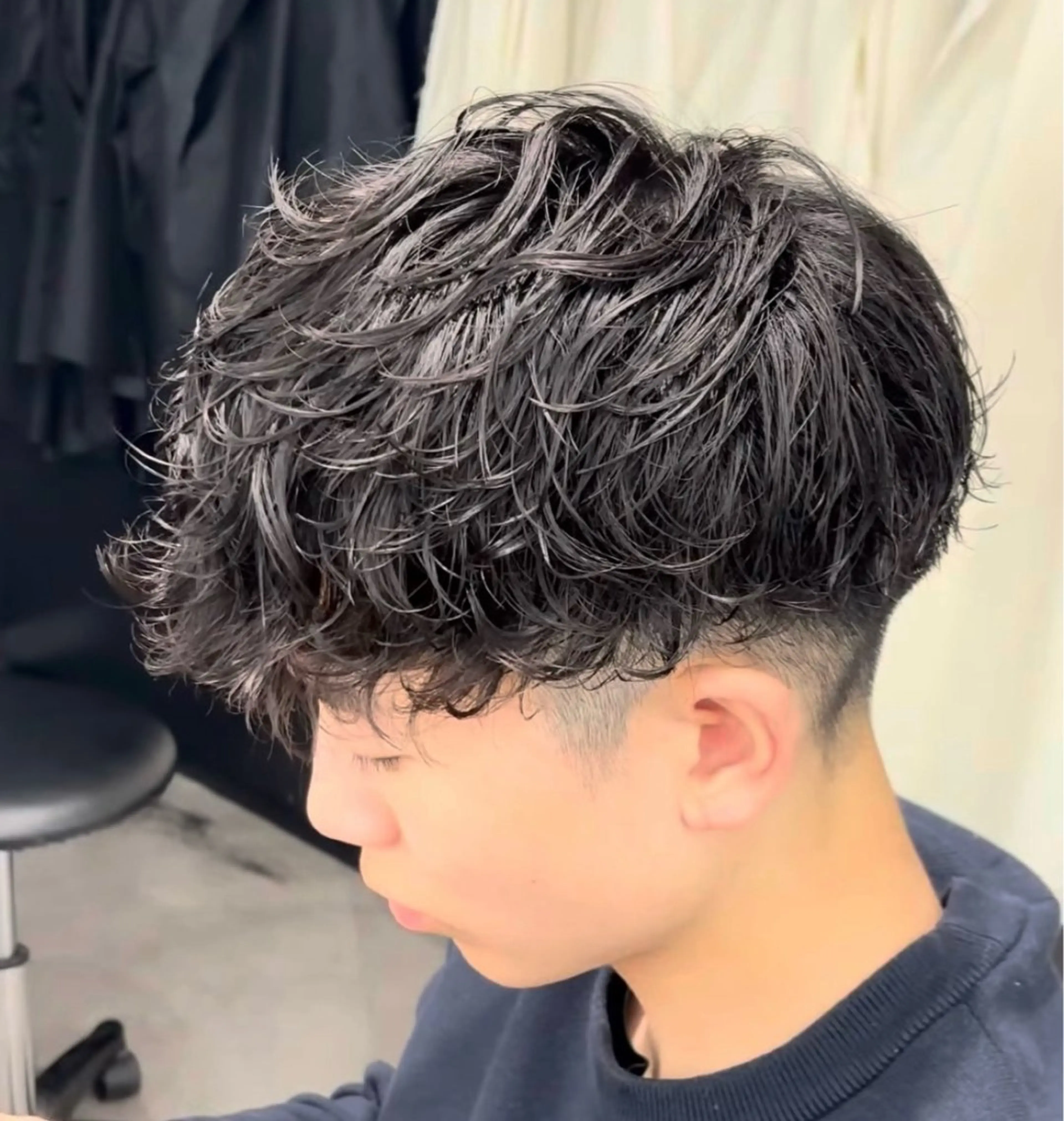 パーマ 斎藤 光のヘアスタイル