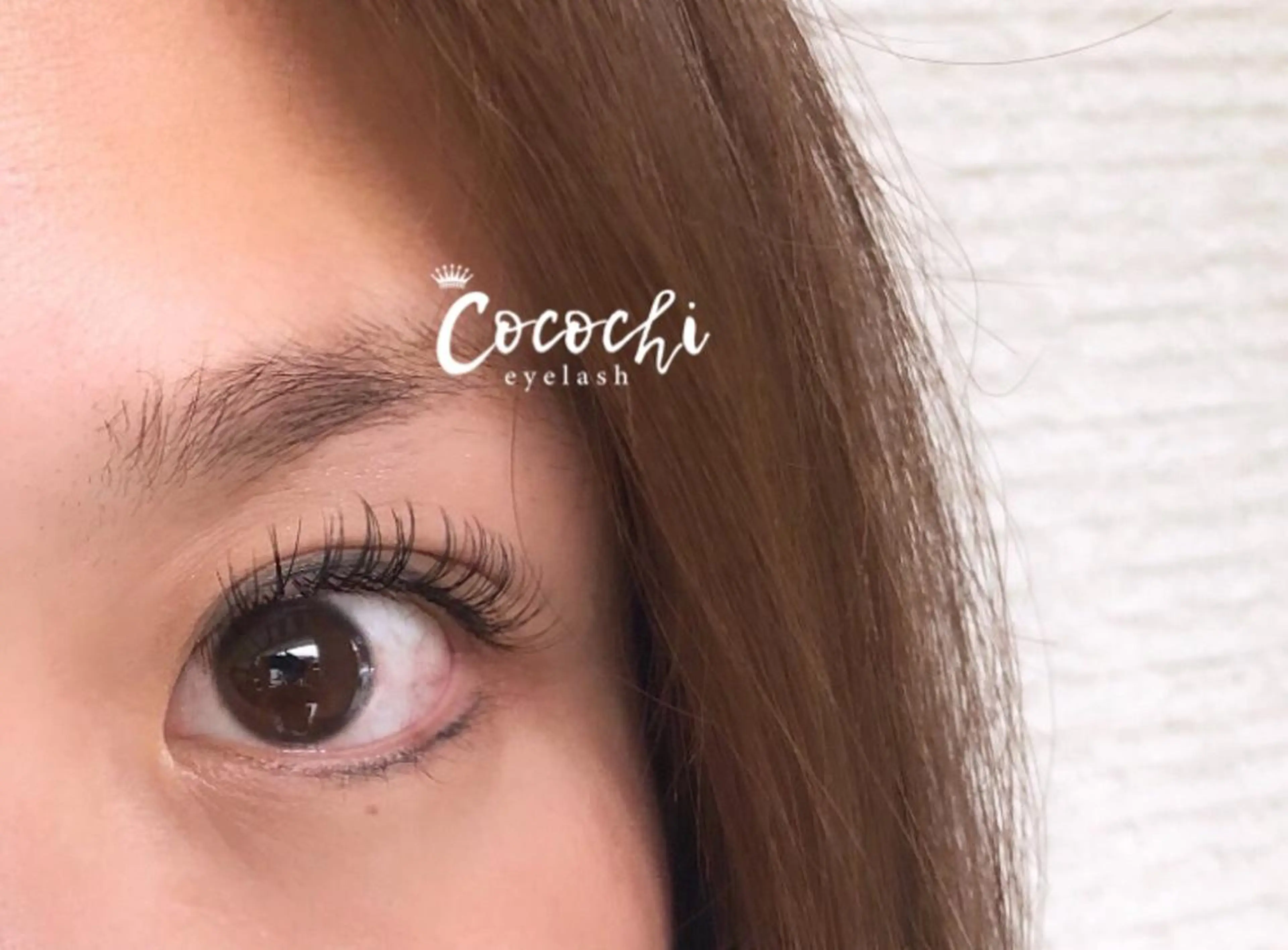 マツエク・マツパ フラットラッシュ ran cocochiのマツエク・マツパデザイン