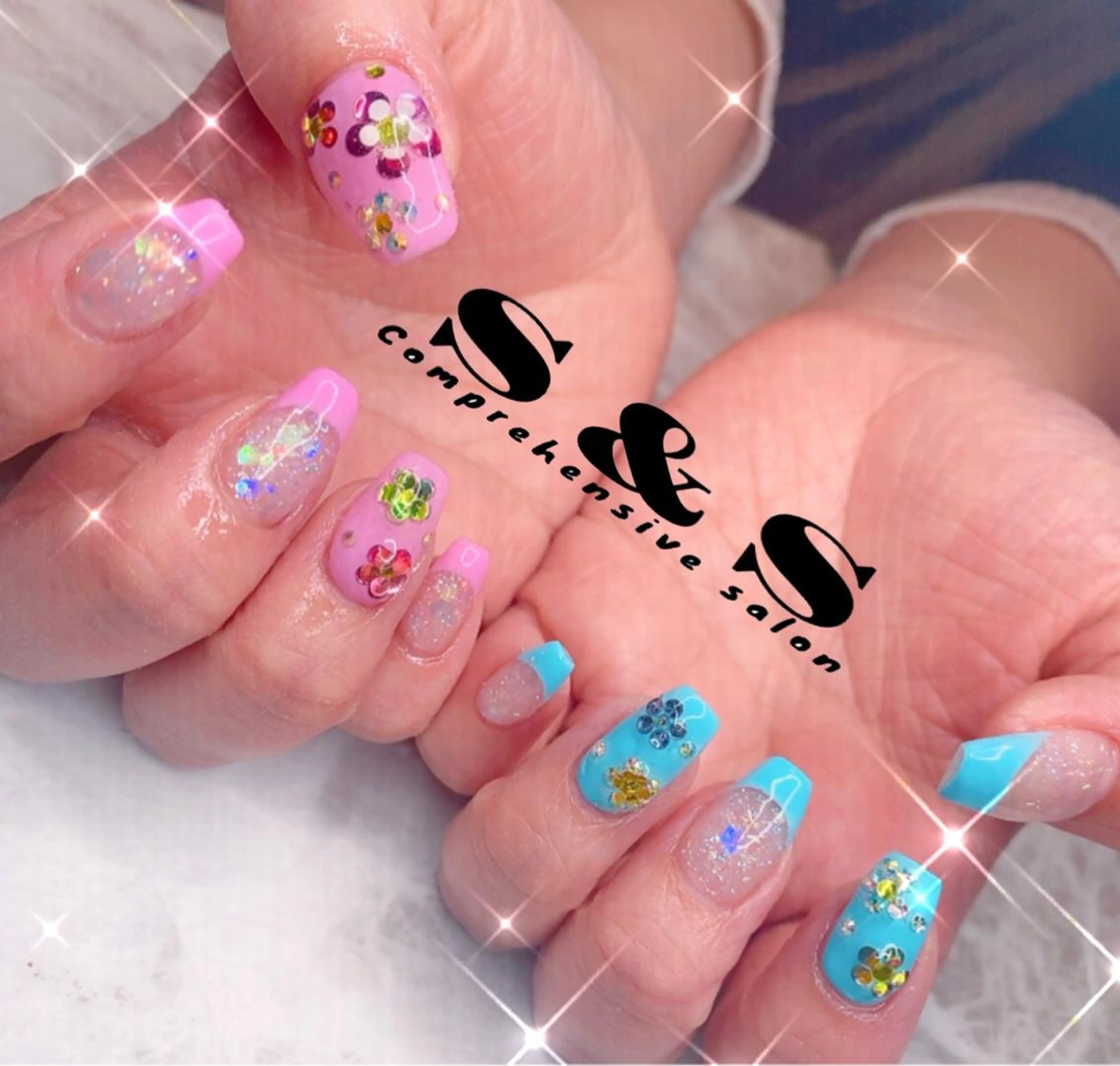 ネイル アートネイル 長さ出し メンズネイル 持ち込み スカルプネイル S&S 村田小百合のネイルデザイン