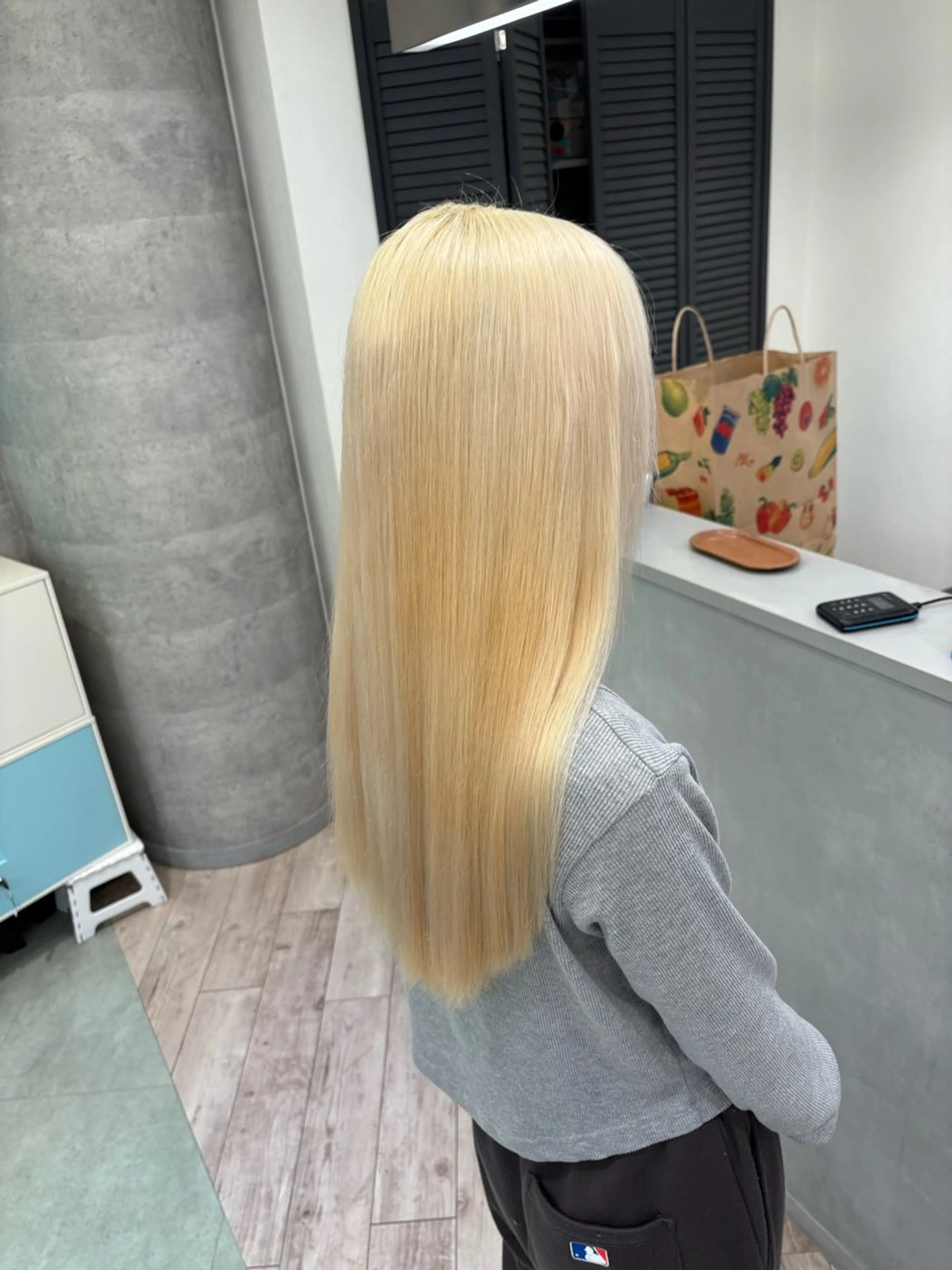 ロング ヘアカラー トリートメント ケアブリーチ🌟 ♢WATARU♢のヘアスタイル