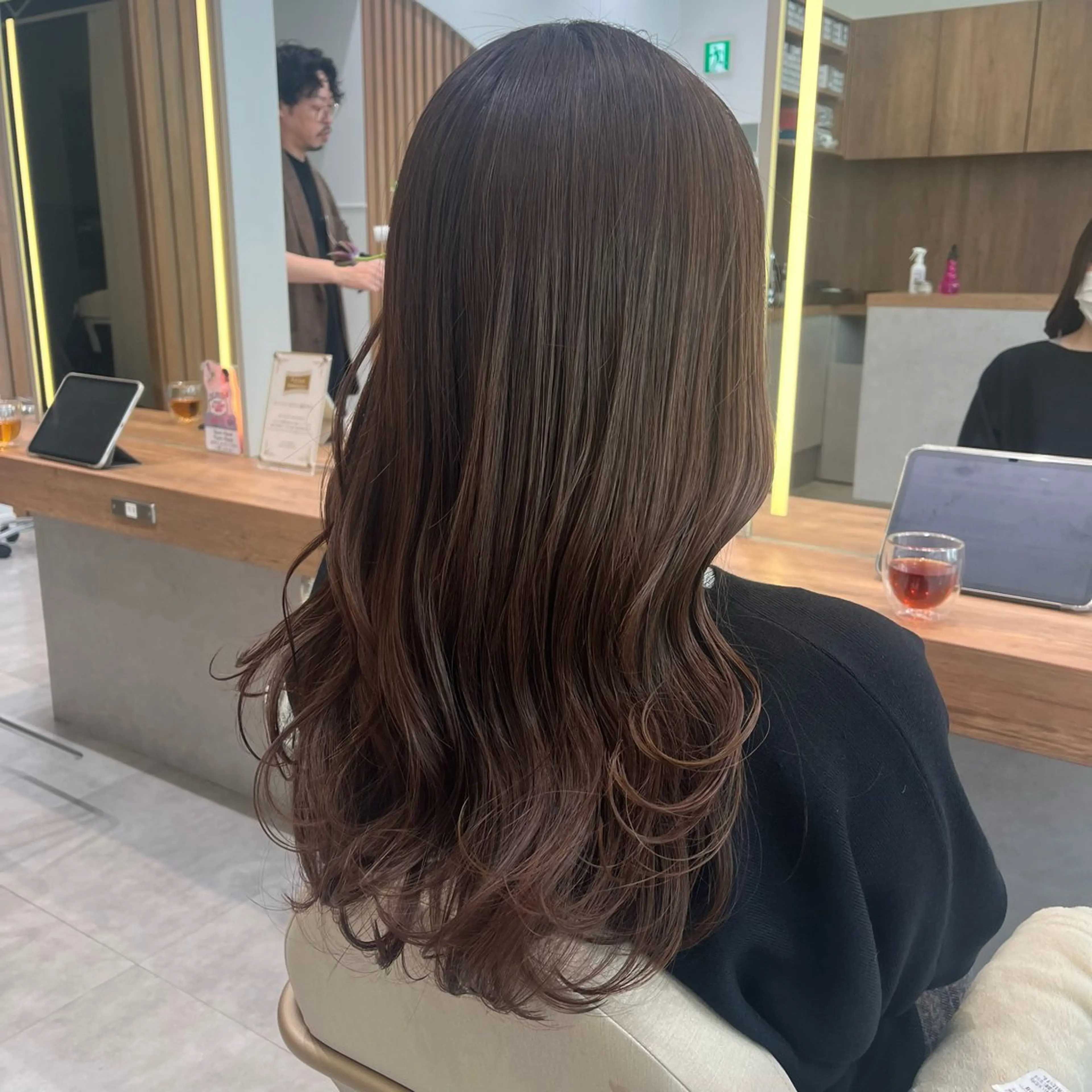 ロング ヘアセット ツヤ髪/髪質改善✨ 永澤樹里のヘアスタイル