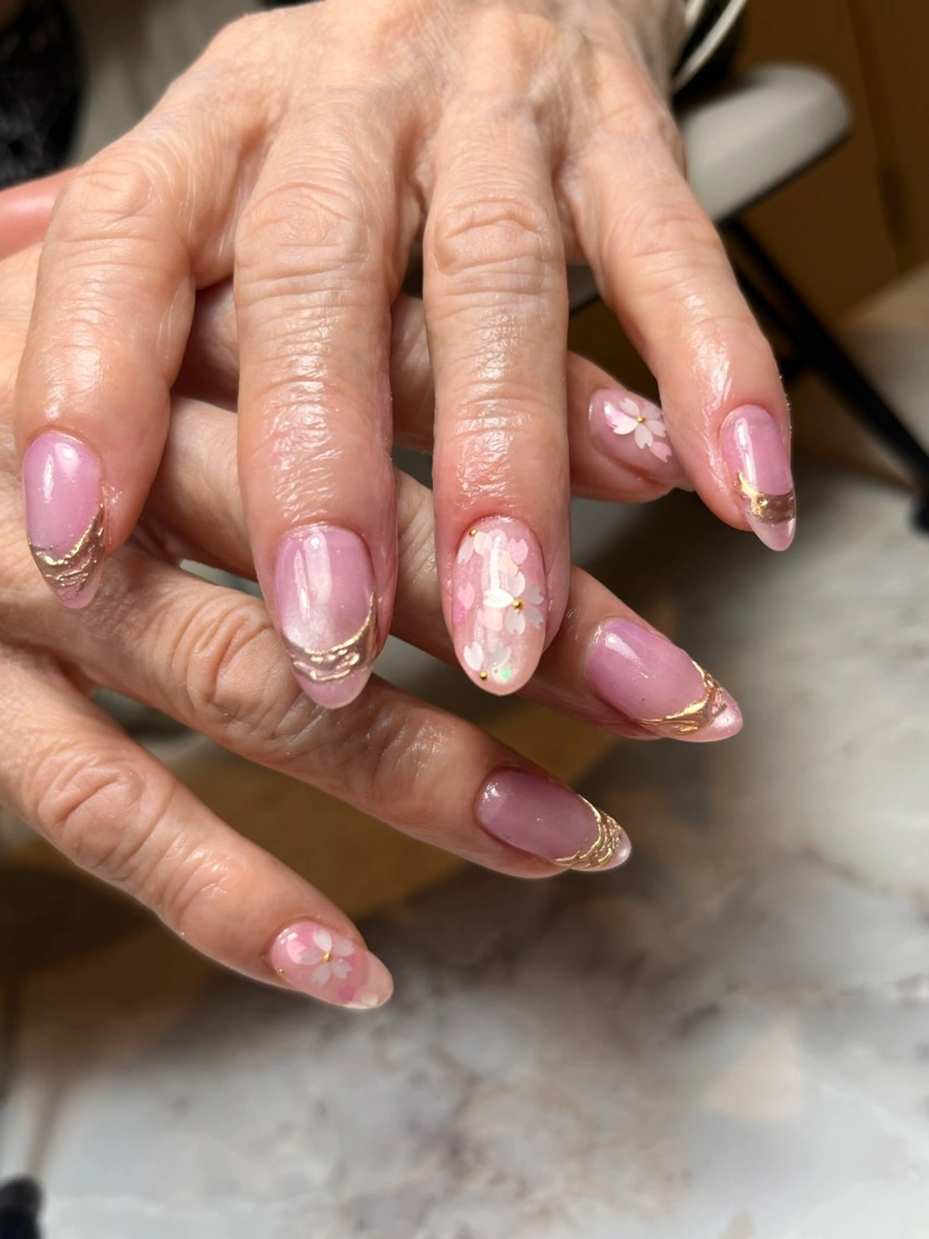 セミロング nail&eyelash   NICO所属・KINUGASA YUKAのネイルデザイン