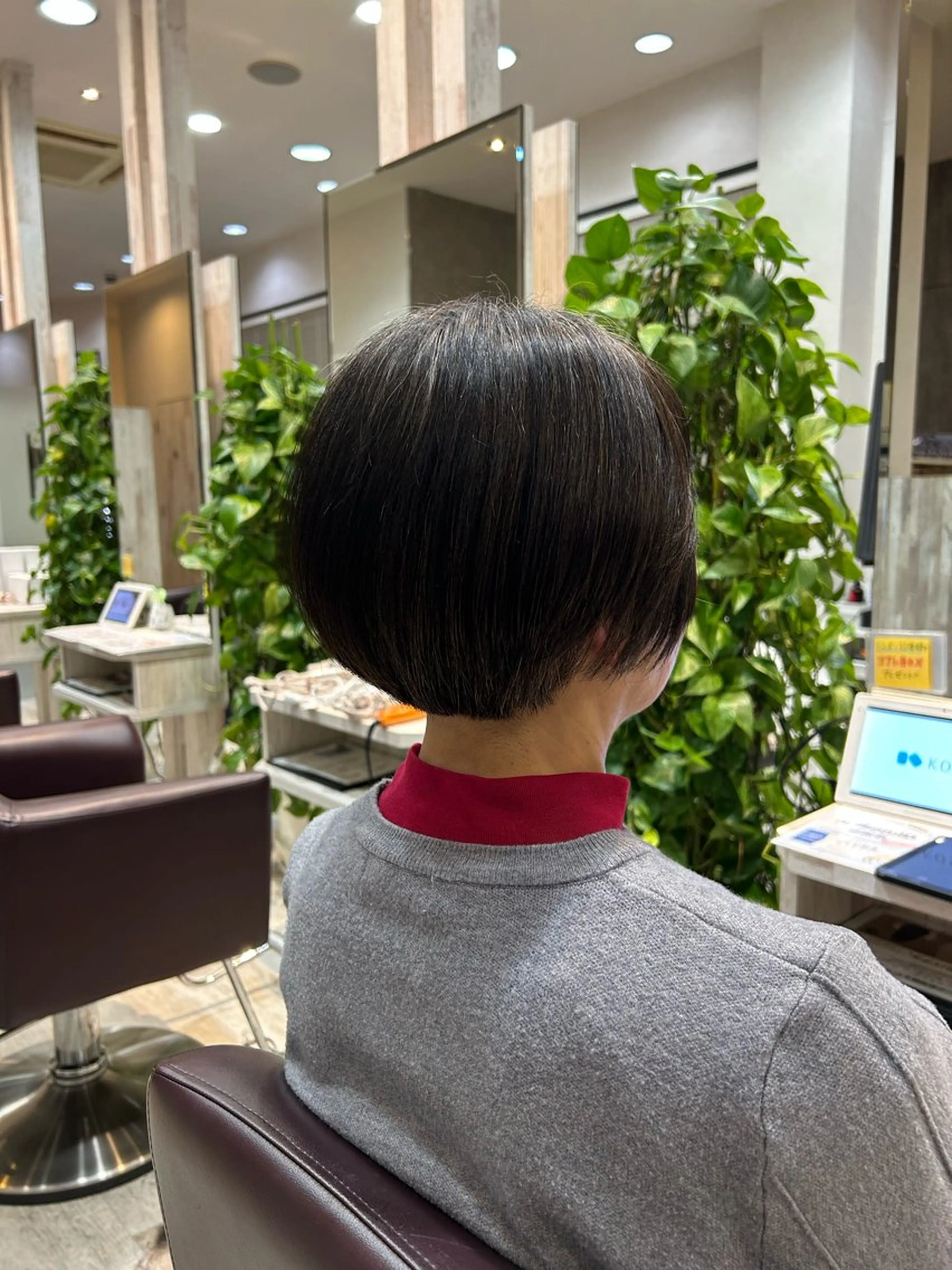 ショート Breath by first 富谷【ブレス バイ ファースト 富谷】所属・田口 舞衣のヘアスタイル