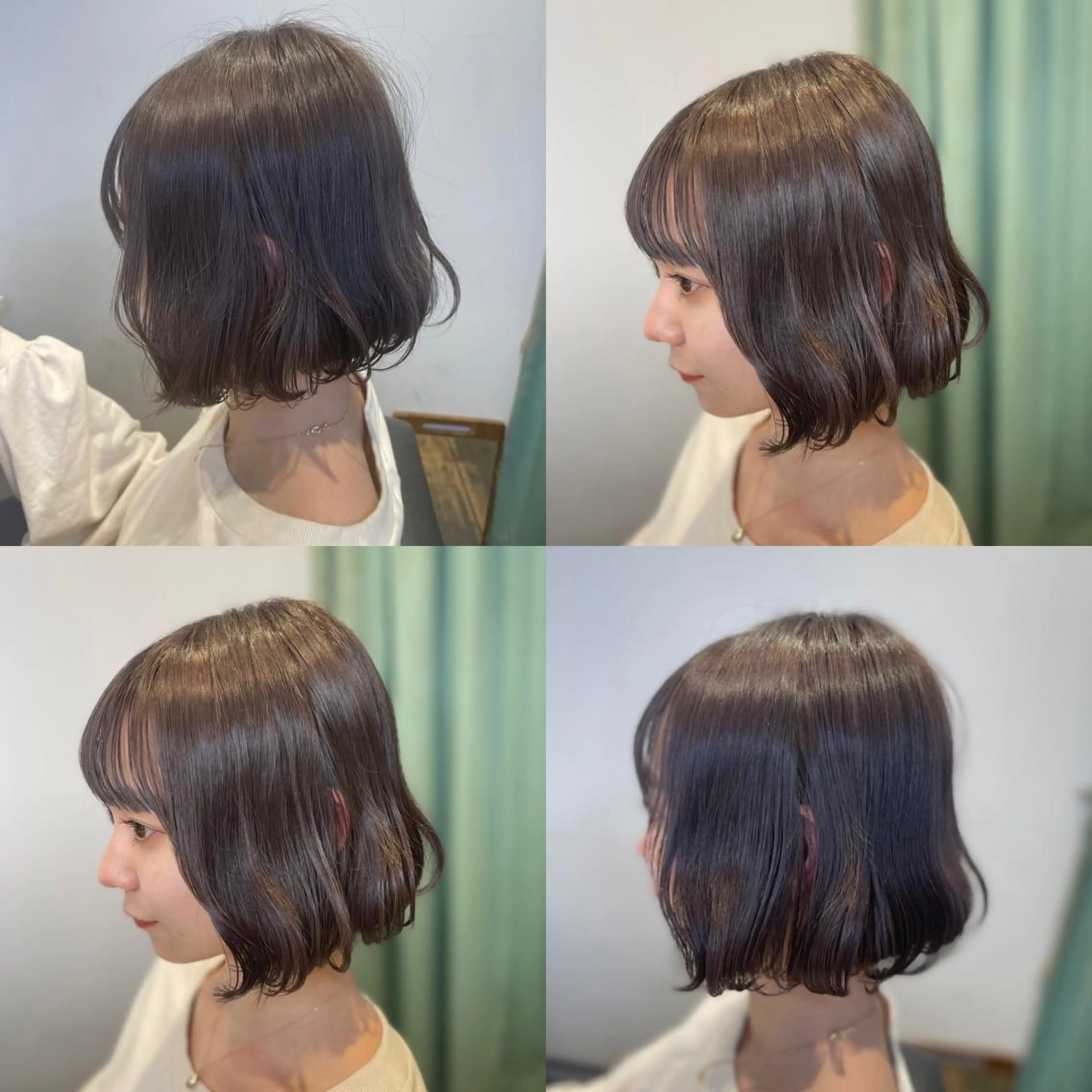 ショート レイヤー特化/小顔顔 周り/セノ/表参道のヘアスタイル