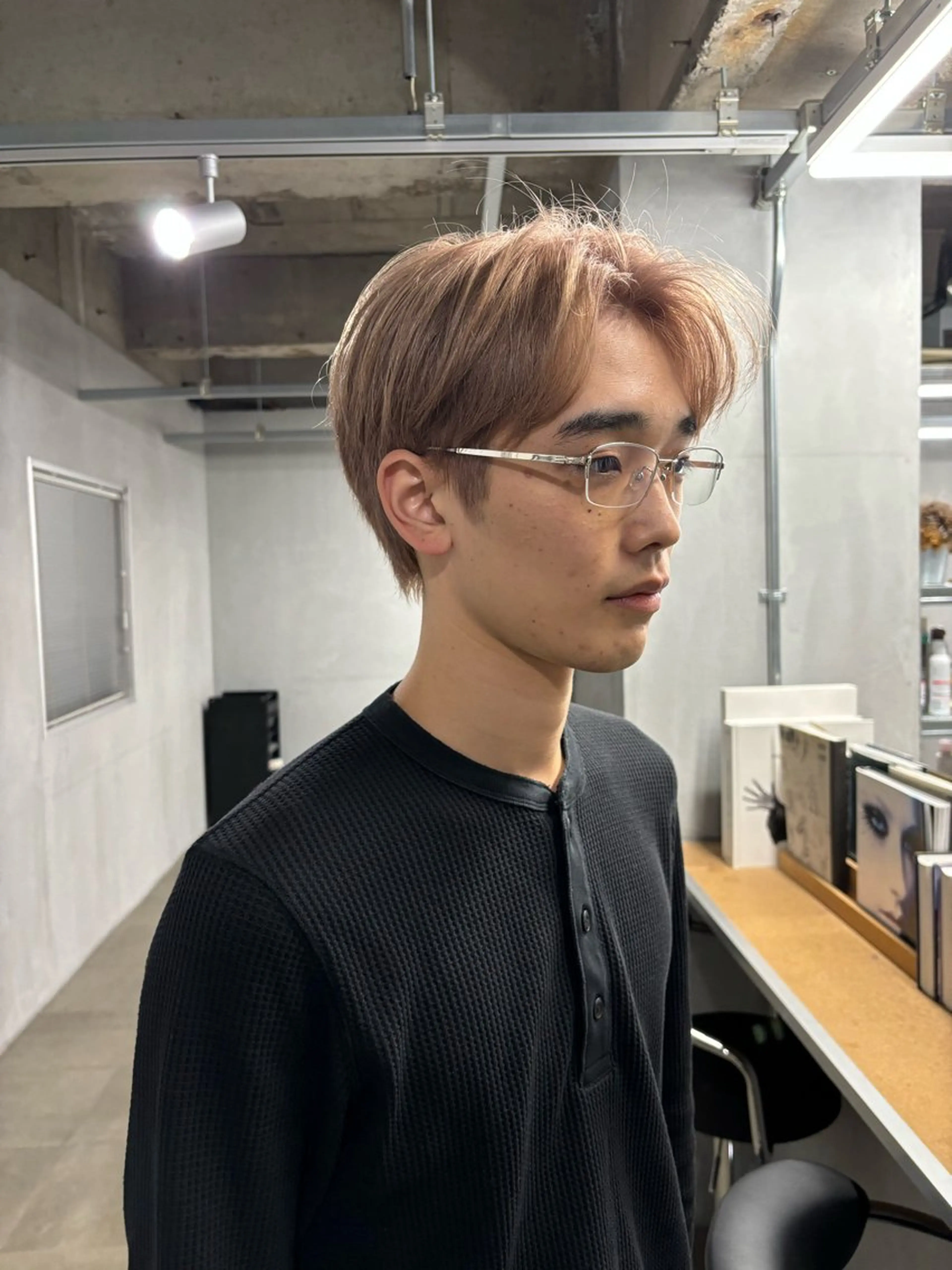 ショート カラー パーマ メンズ カット ヘアカラー トリートメント メンズ/ダブルカラー /パーマ/来栖慧💈のヘアスタイル