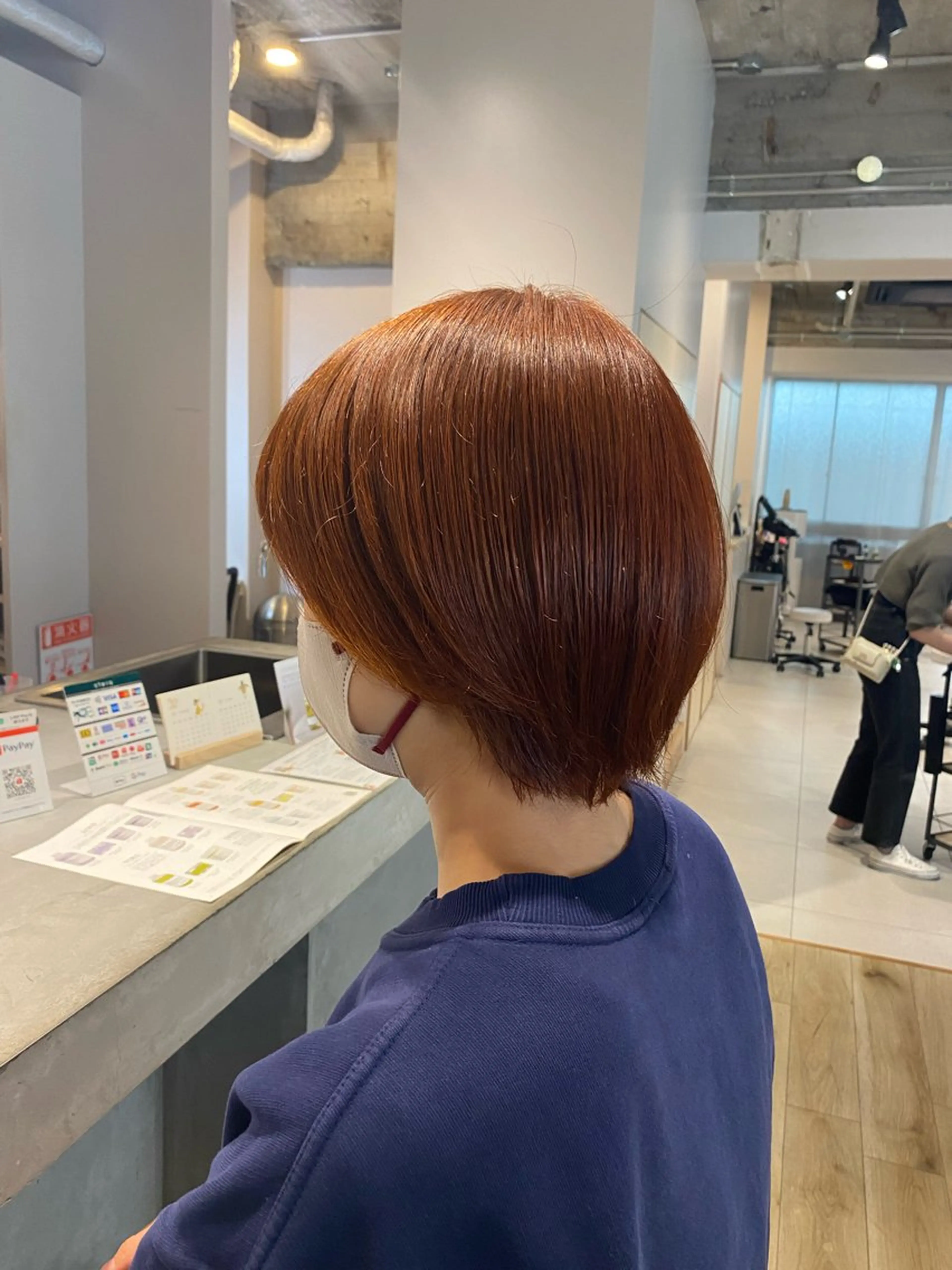 ショート カラー ヘアカラー ai ㅤのヘアスタイル