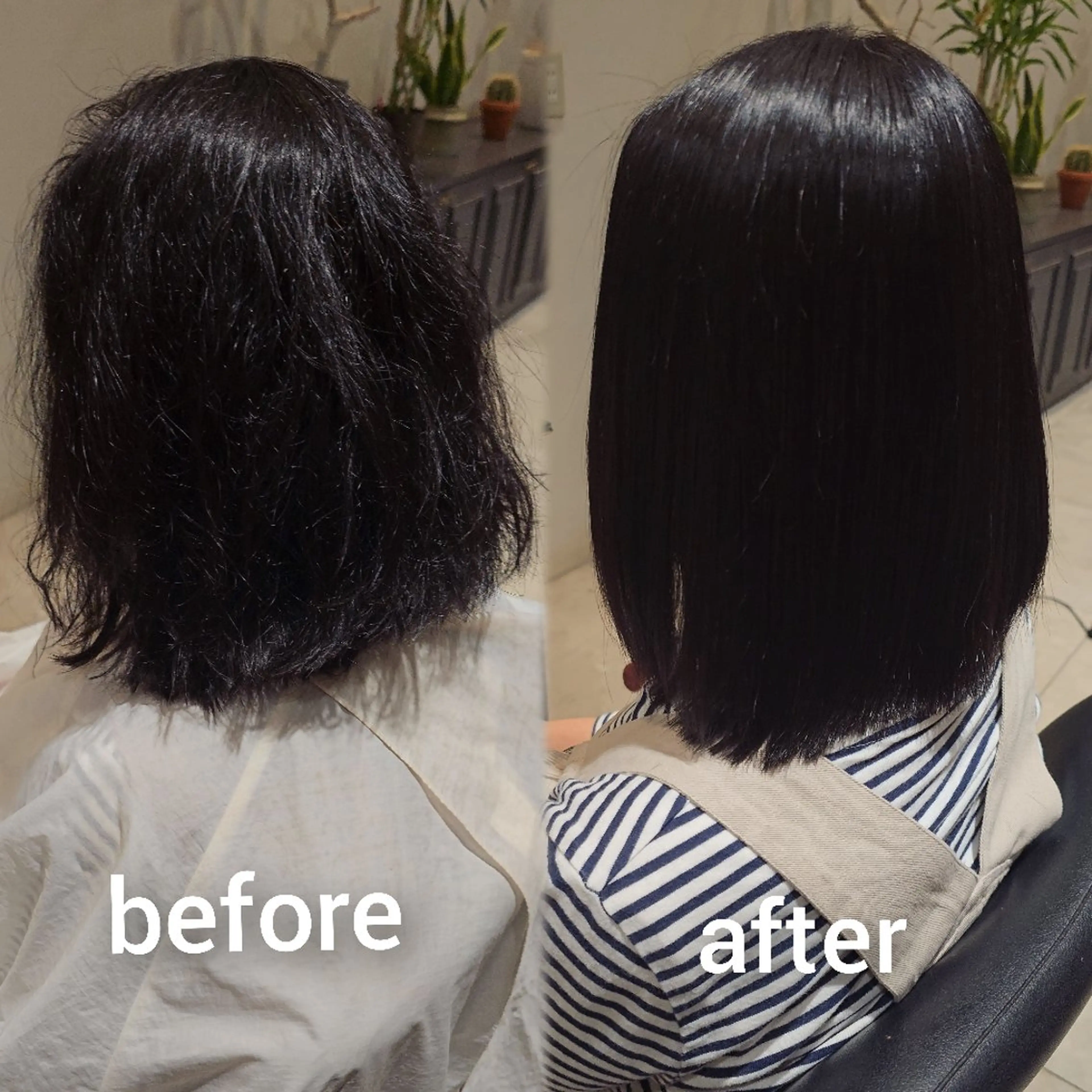 ミディアム パーマ 髪質改善 縮毛矯正 トリートメント ストレートパーマ カット 縮毛矯正 トリートメント 【髪質改善美容師】t occa茨木篠原健太のヘアスタイル