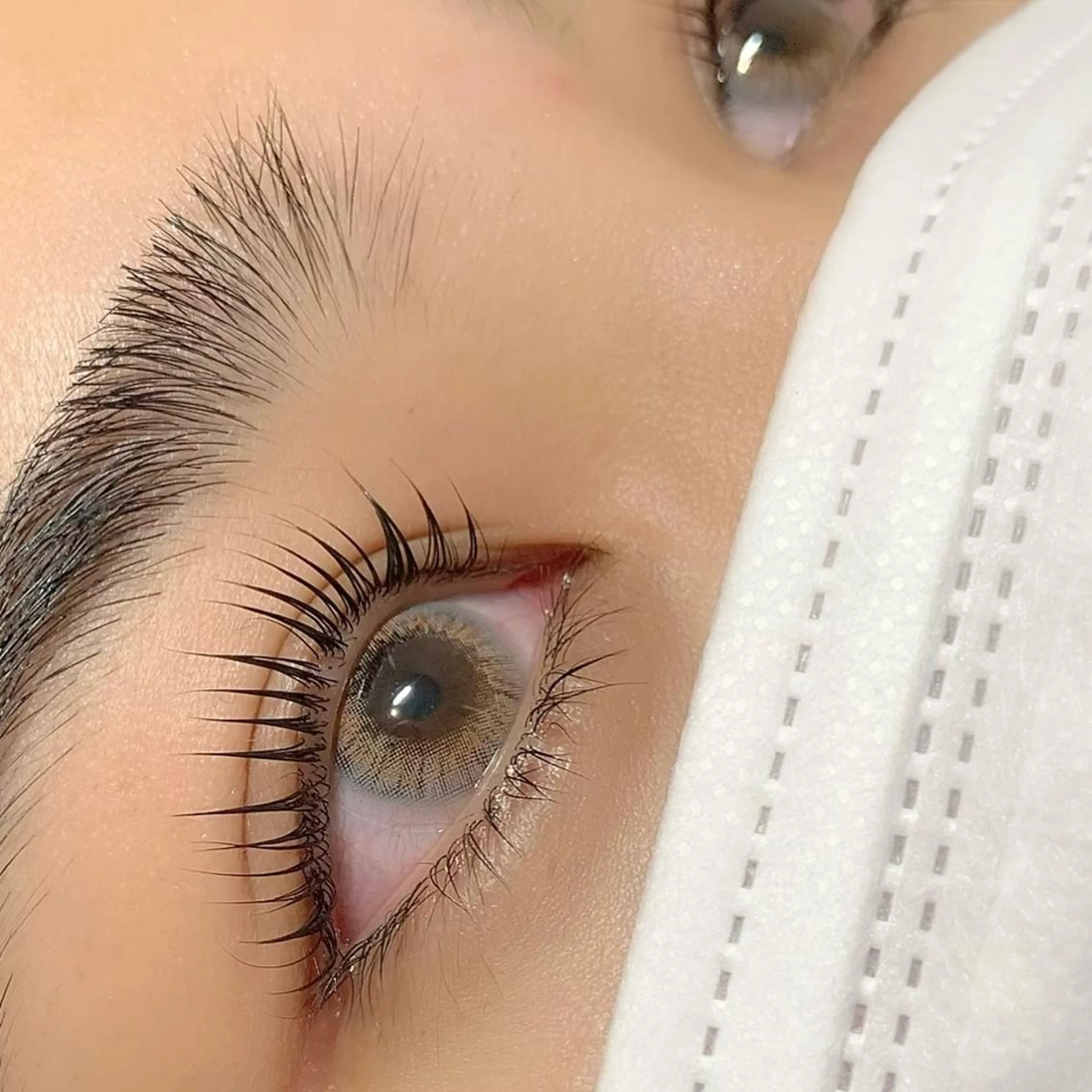 マツエク・マツパ パリジェンヌラッシュリフト _WHITE 南海難波店のマツエク・マツパデザイン