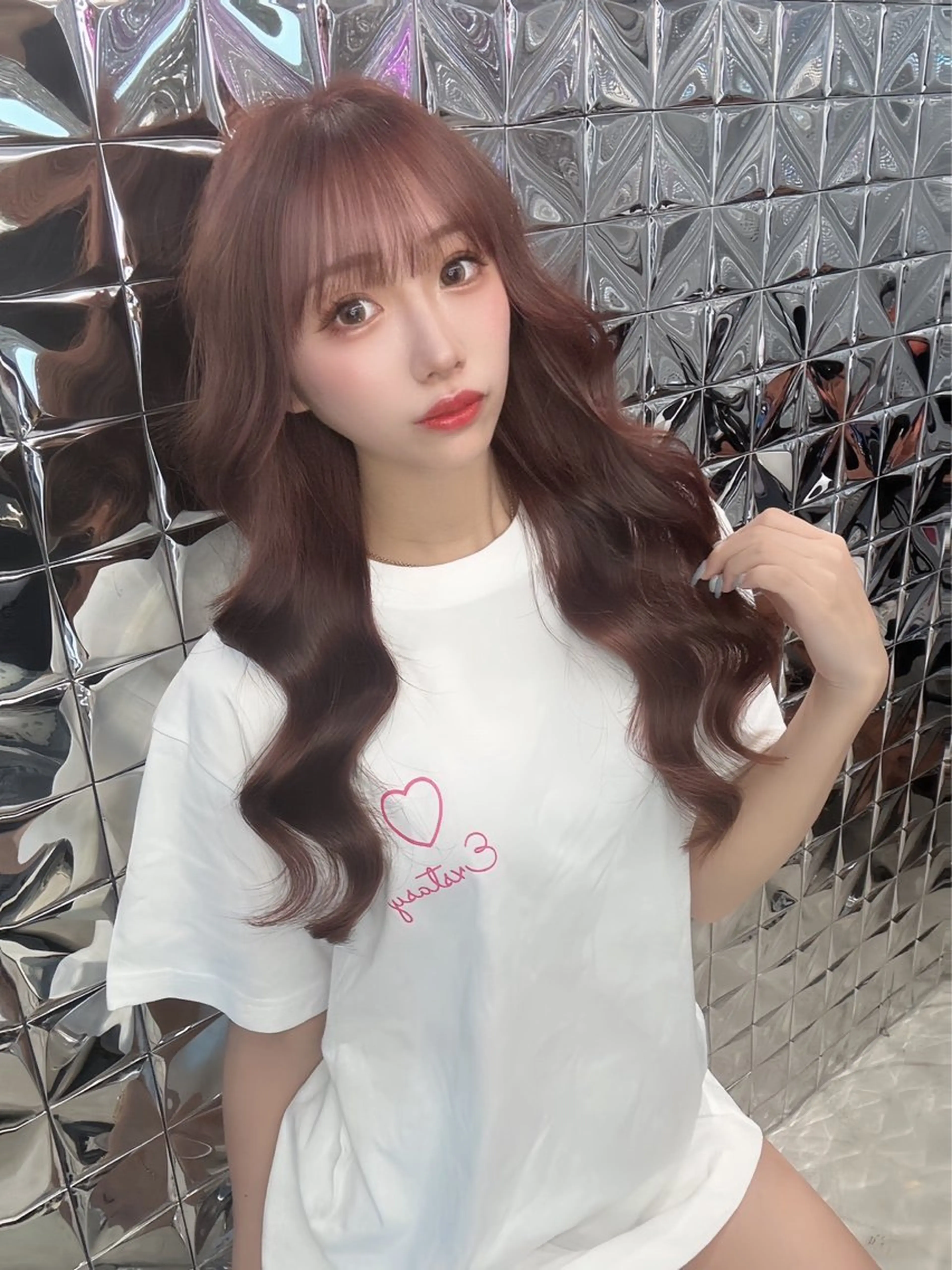 セミロング ヘアカラー CHAiL所属・カラーエクステ koukiのヘアスタイル