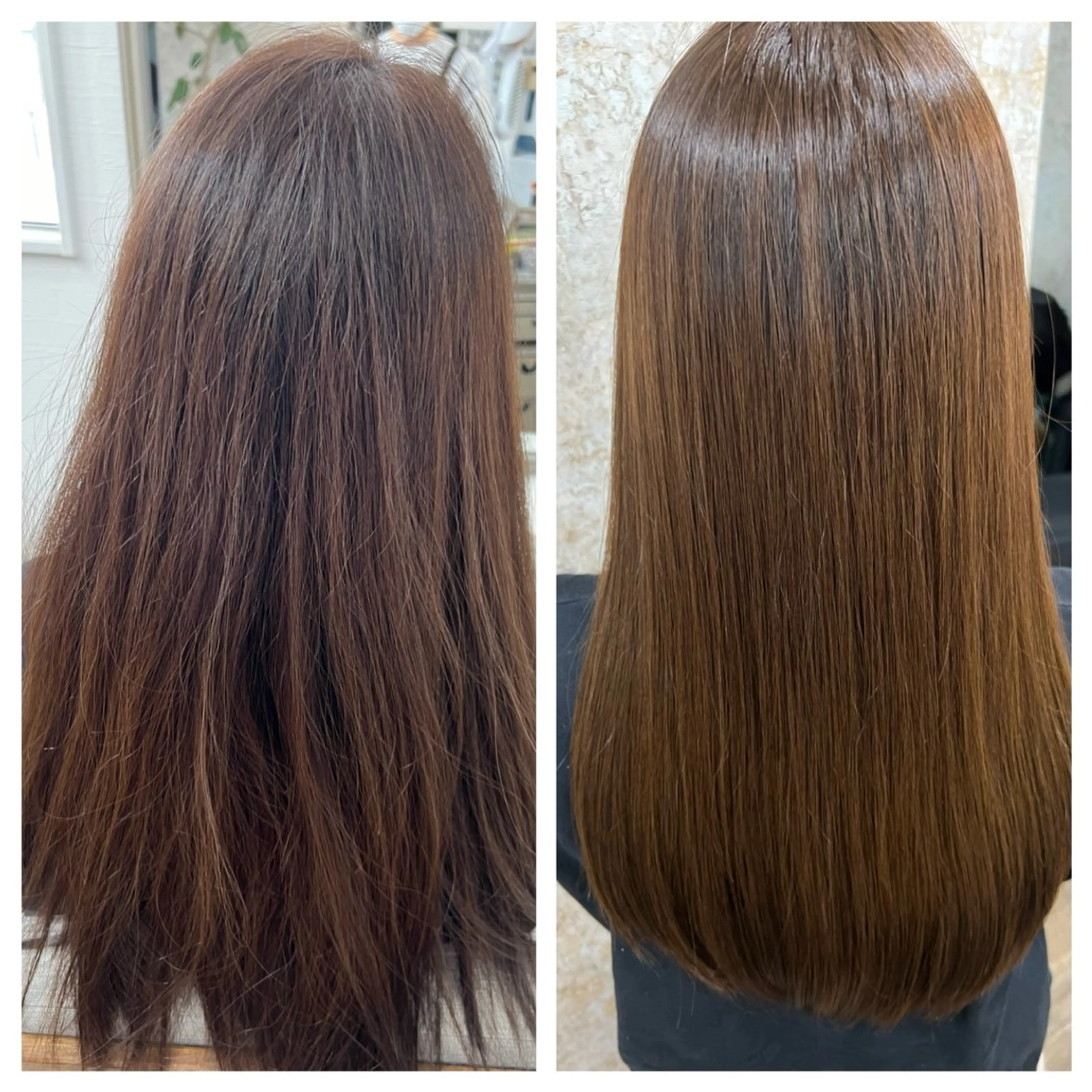 ロング 縮毛矯正 トリートメント 似合わせ／ショート 菊田のヘアスタイル