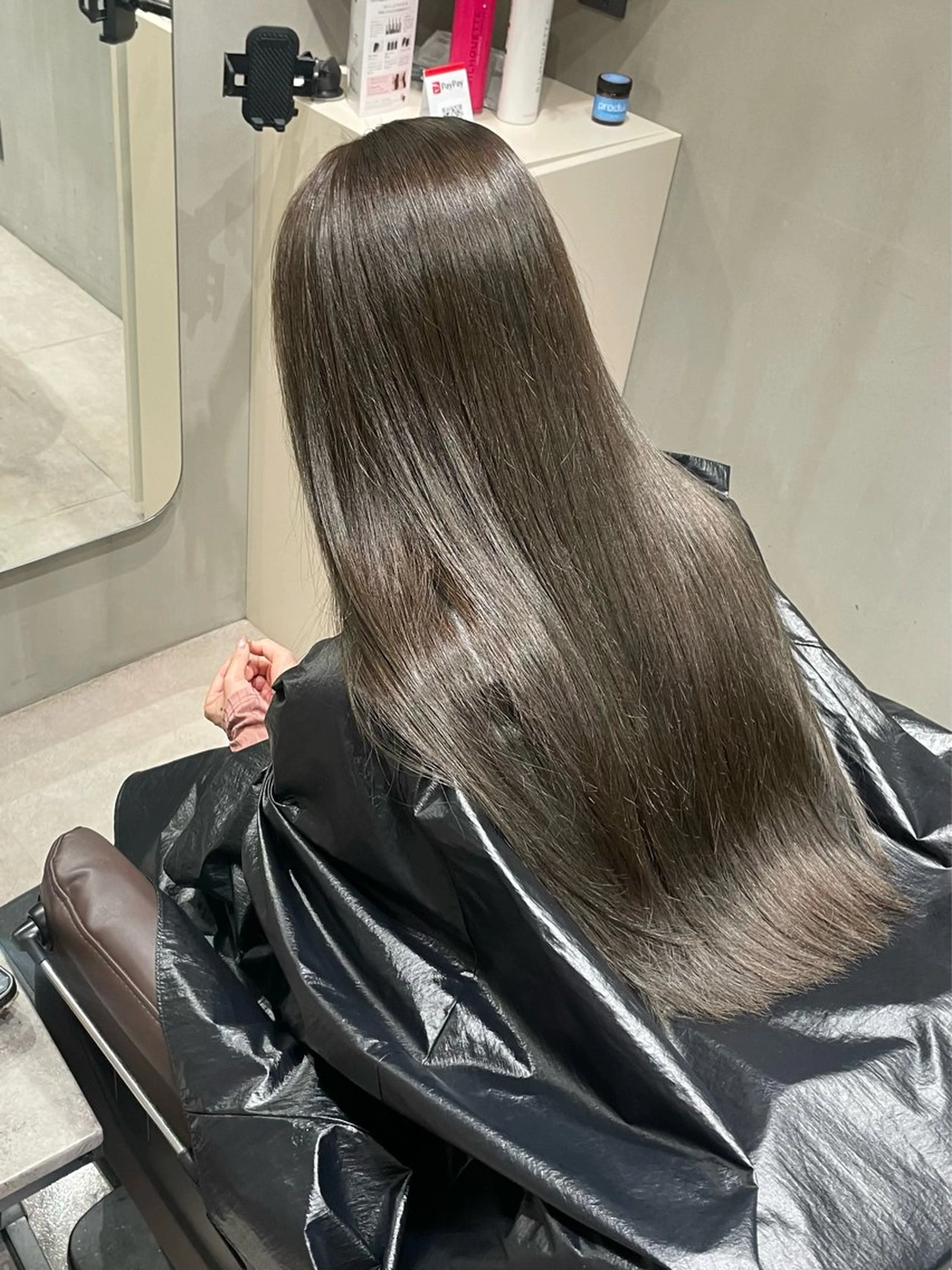 ロング カラー メンズバレイヤージュ /町田木村悠月のヘアスタイル