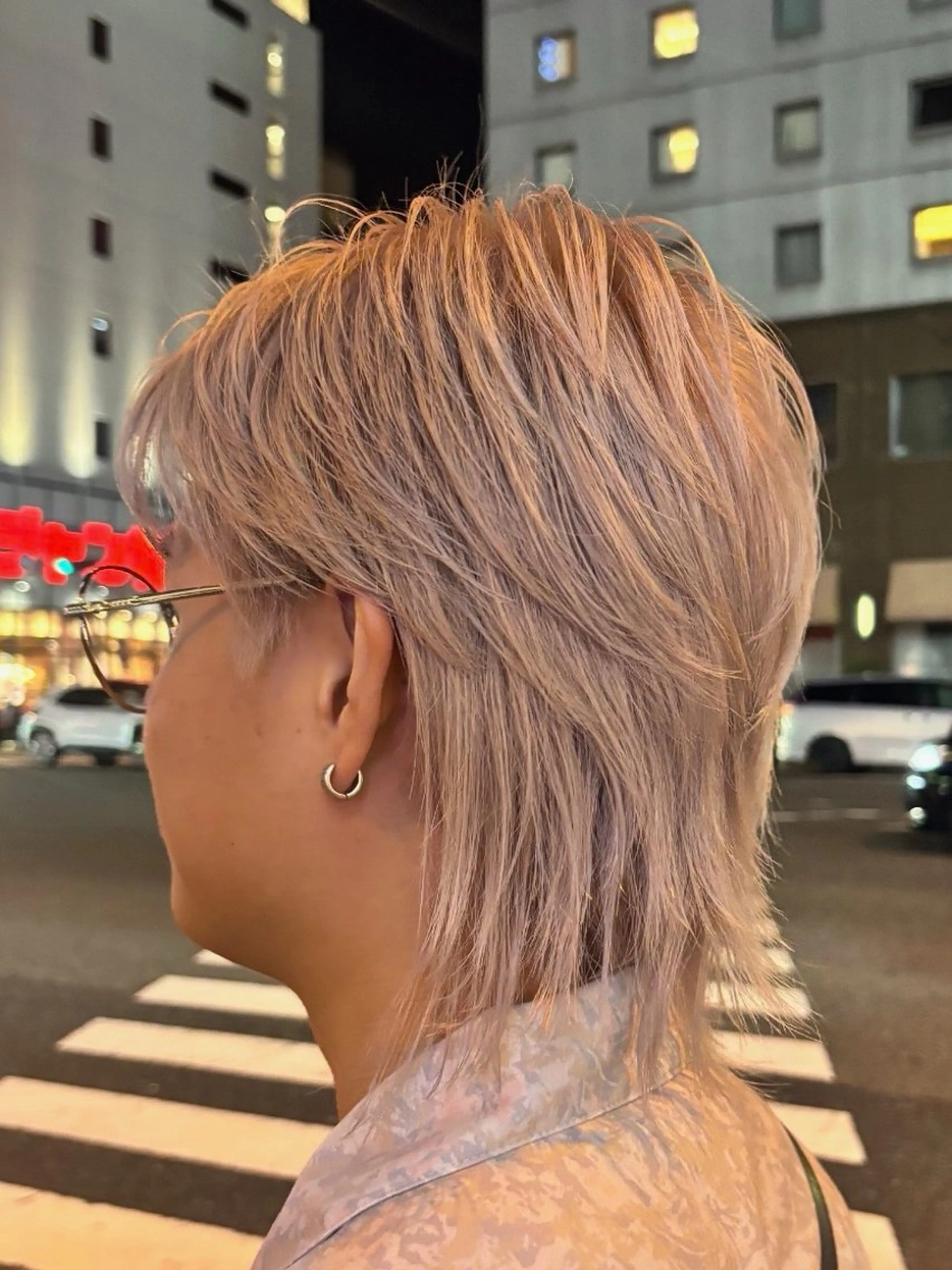 ショート カラー ブリーチ ハイトーンカラー Nexus所属・艶髪ハイトーン特化 / moe 🦋のヘアスタイル