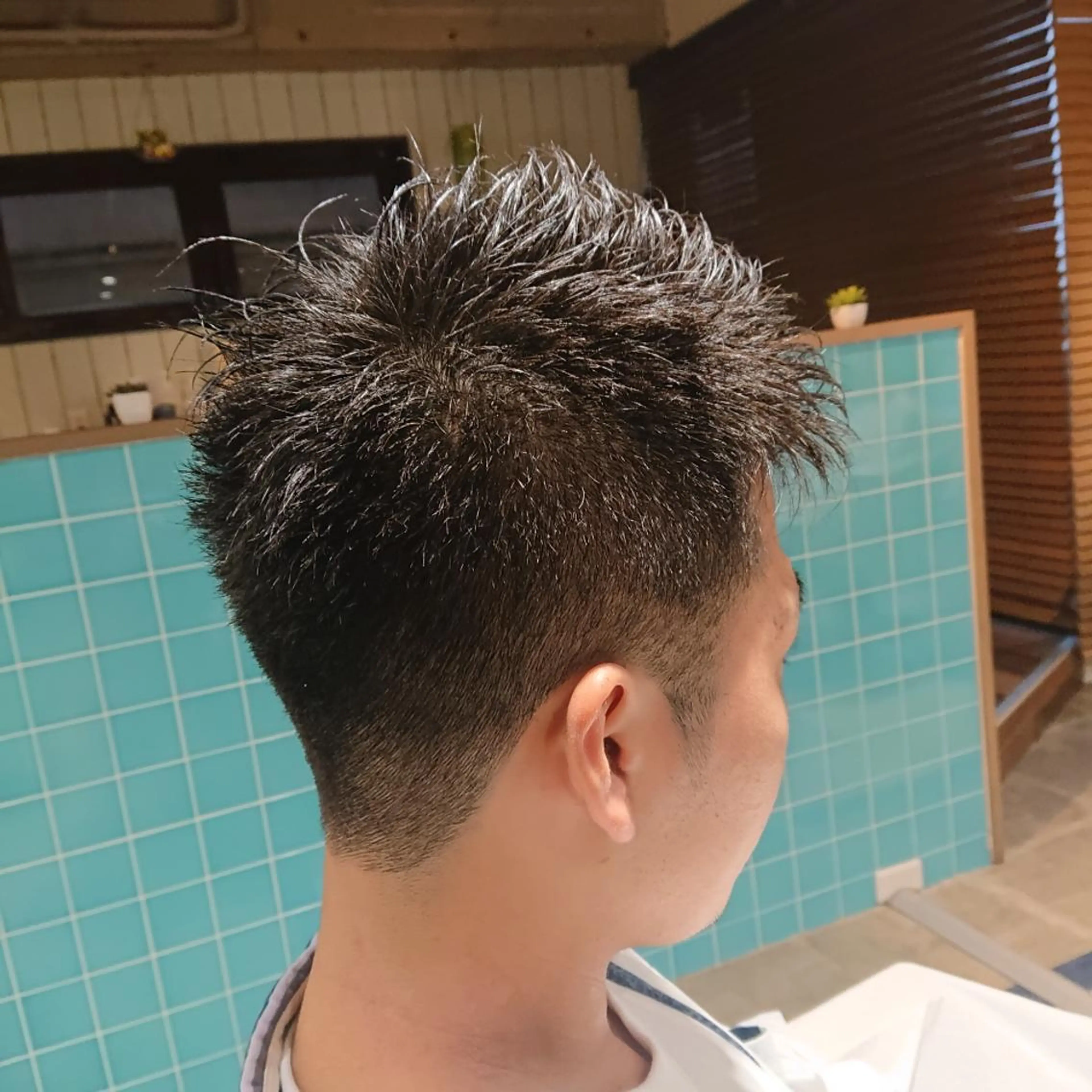 メンズ カット alushe 岡 陽子のヘアスタイル