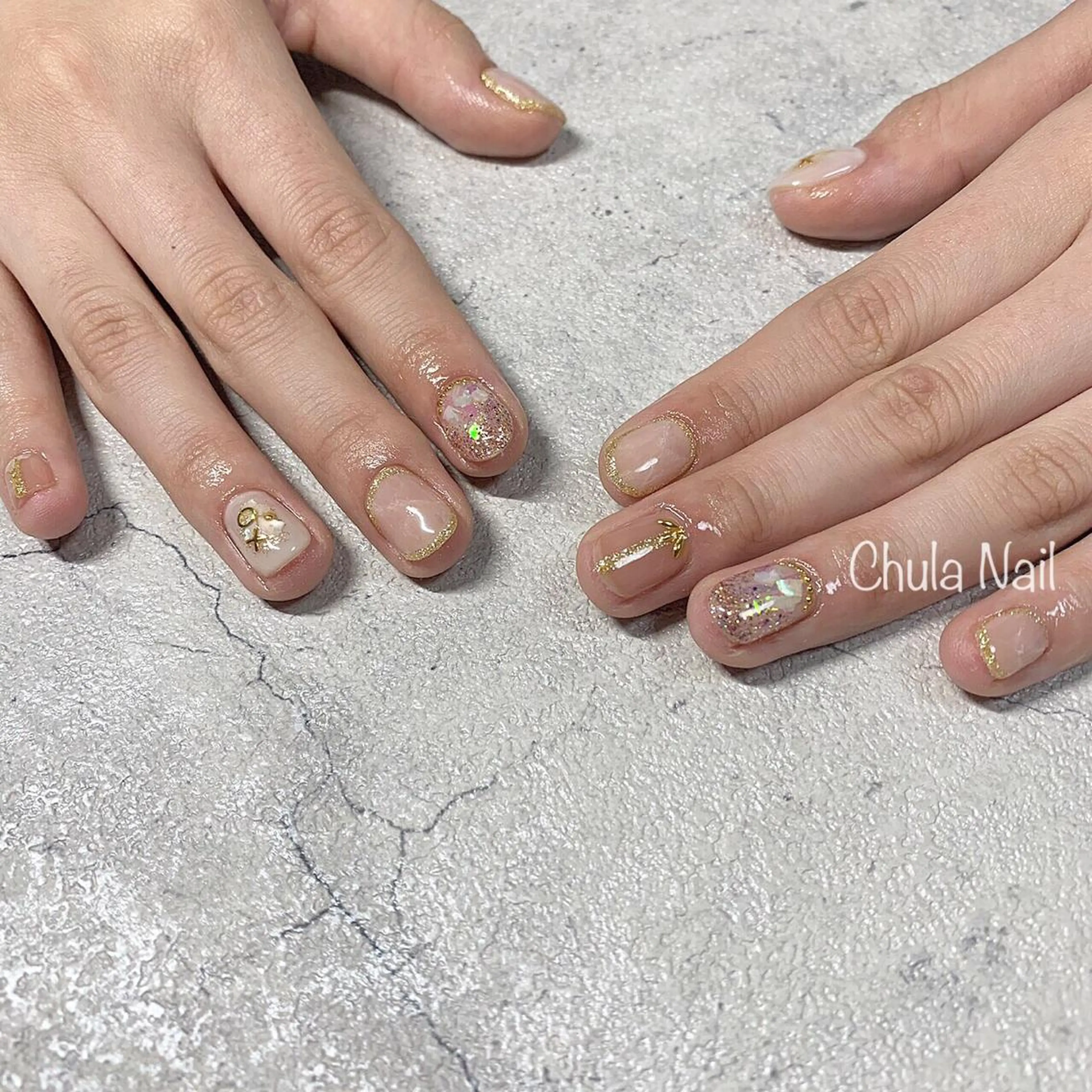 ネイル シンプルネイル ハンドネイル ëmma nail_ by chulaのネイルデザイン