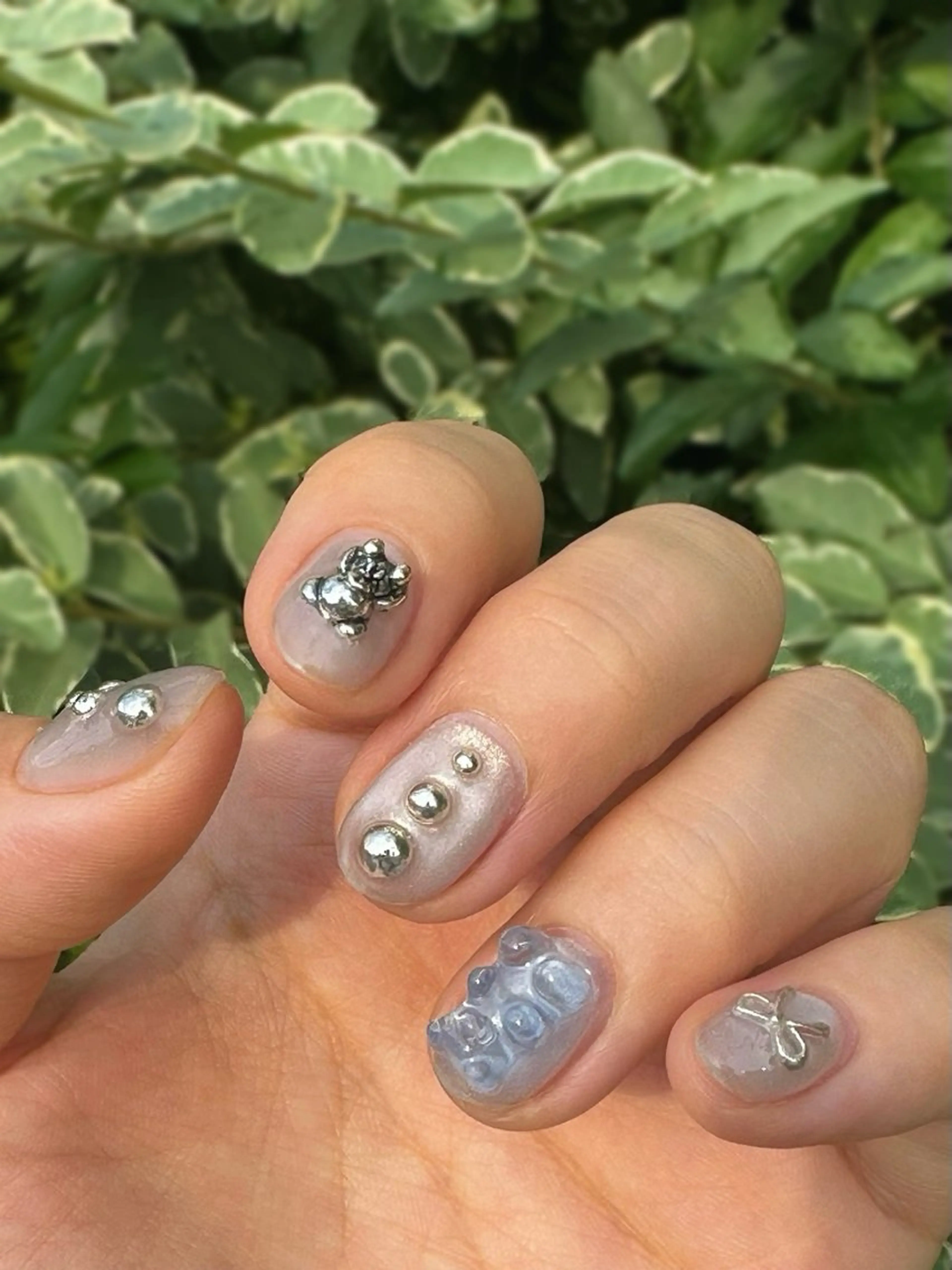 ネイル マグネットネイル nails by tete🧸のネイルデザイン