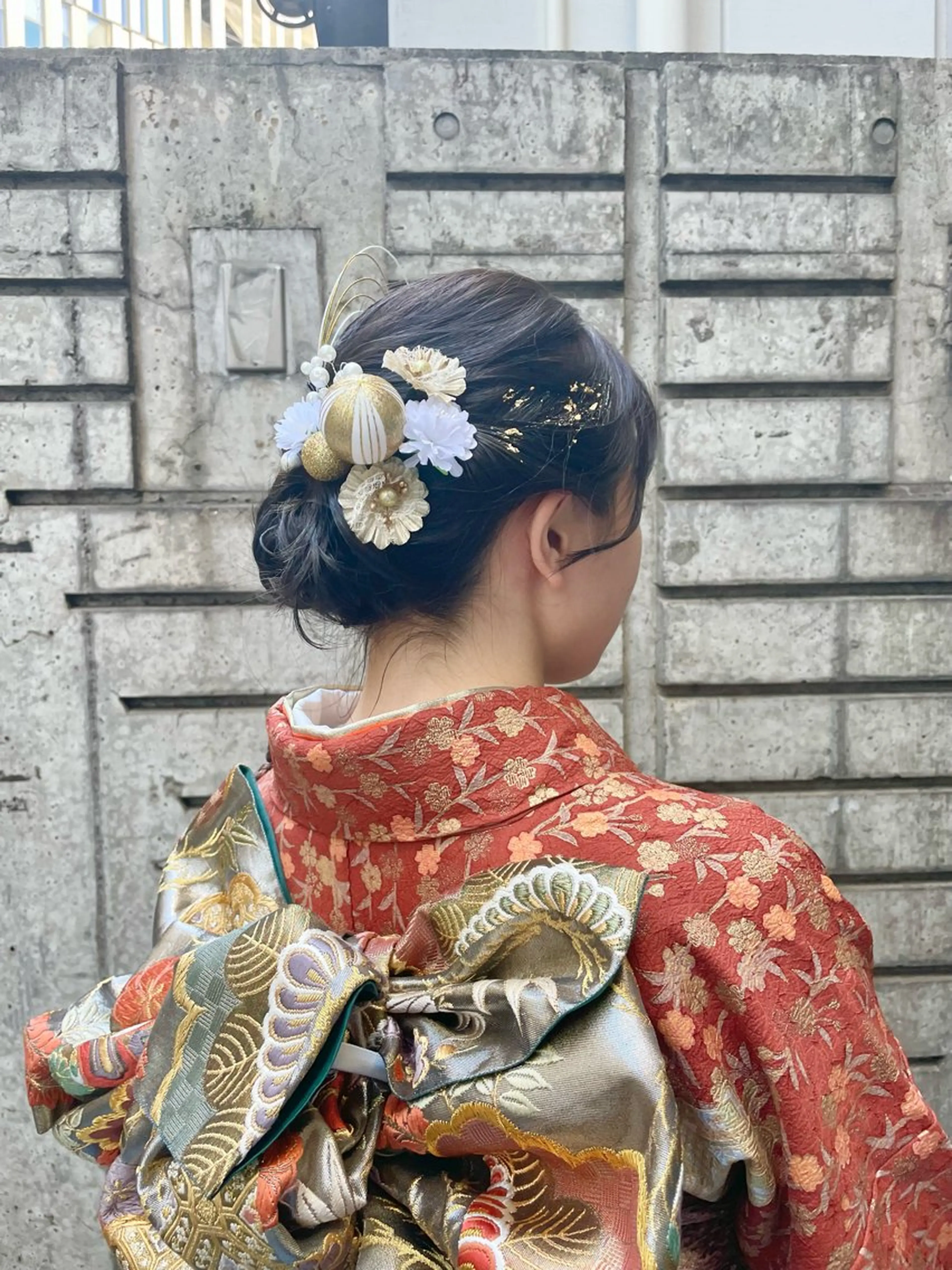 セミロング ヘアアレンジ ダブルカラー🦖 /髪質改善⚡️しおりのヘアスタイル