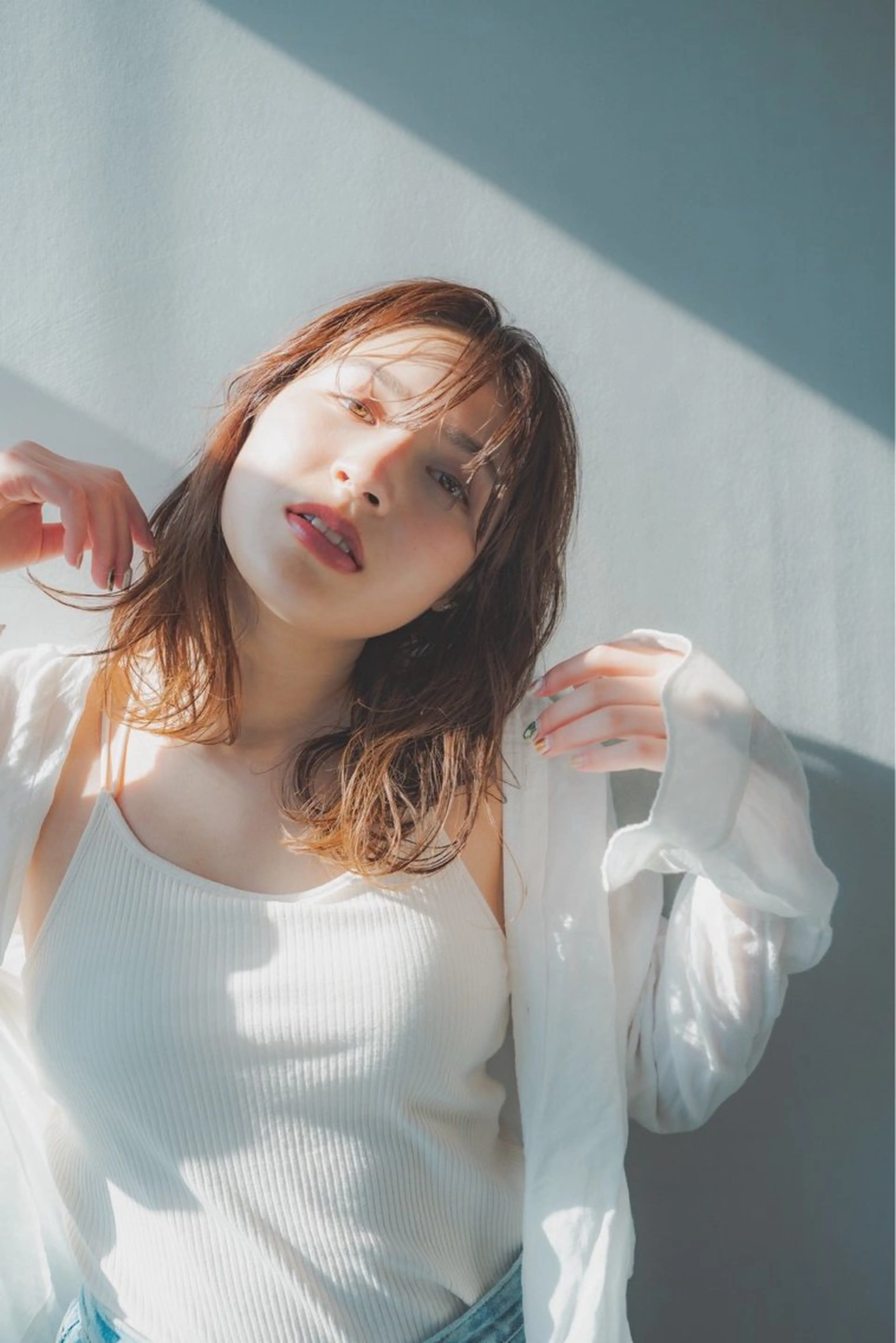 ミディアム カラー 田谷 友正のヘアスタイル