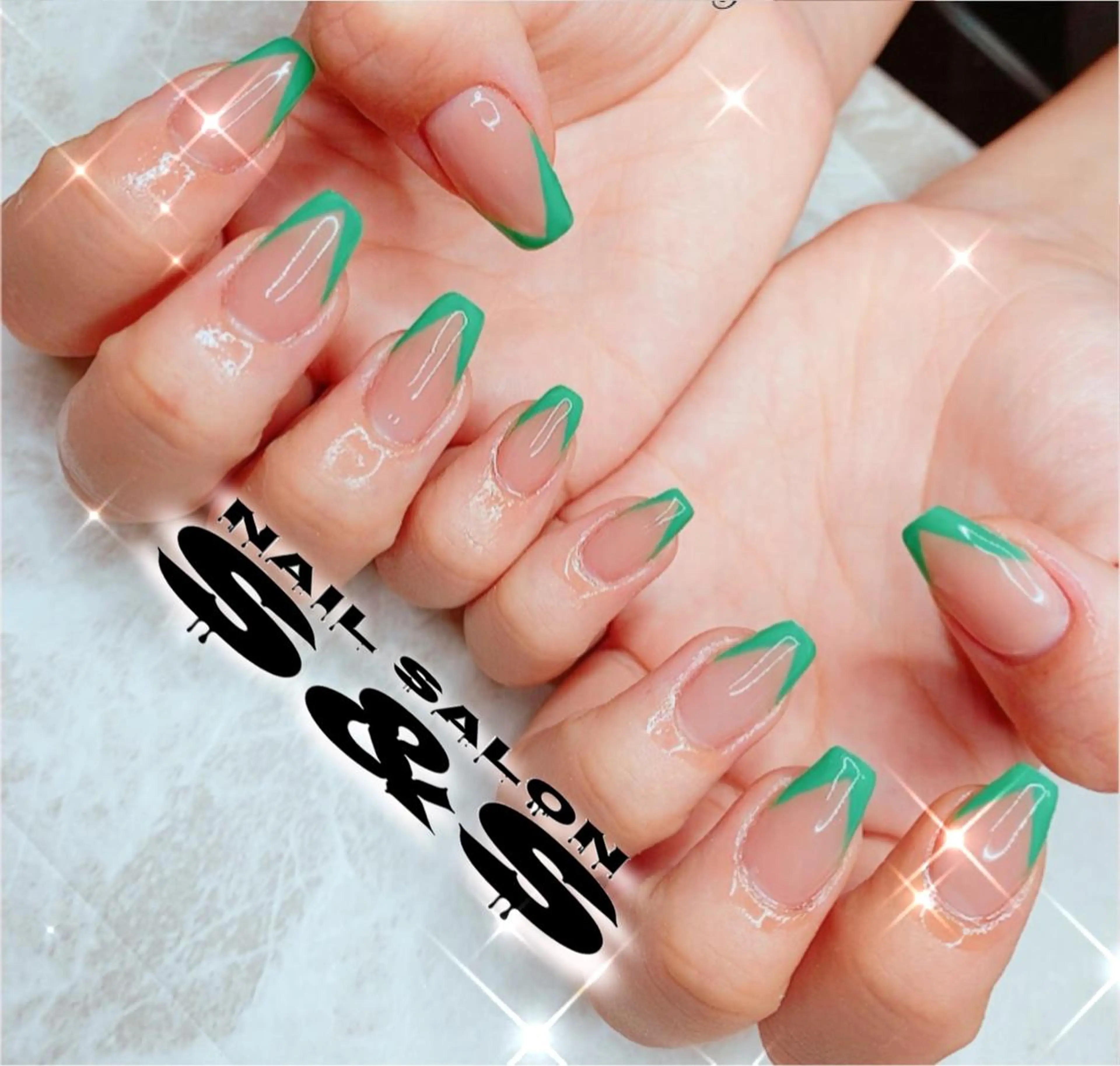 ネイル 長さ出し メンズネイル 持ち込み スカルプネイル S&S 村田小百合のネイルデザイン