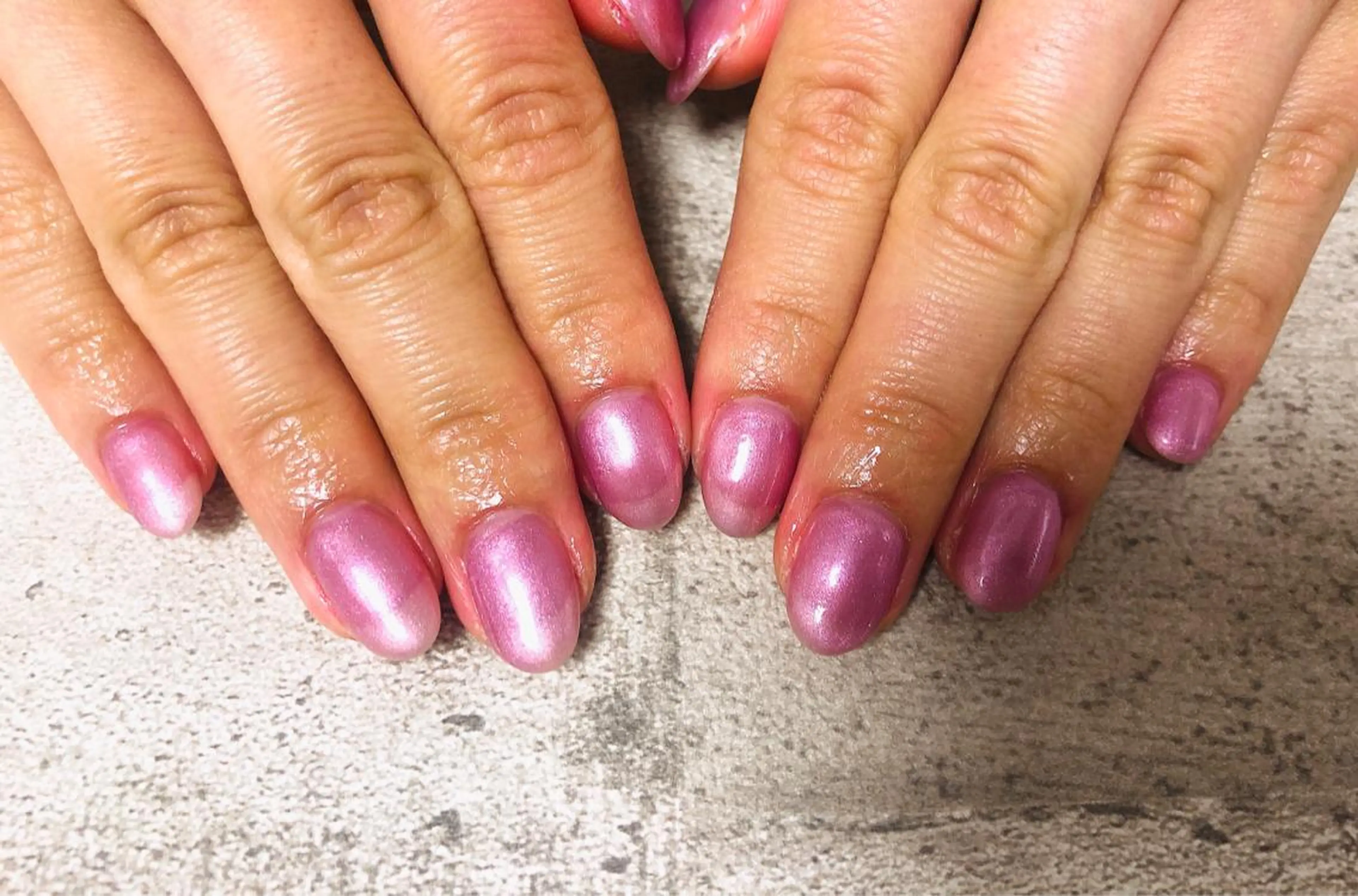 ネイル ピンク ハンドネイル Mogu nail 二子玉川のネイルデザイン