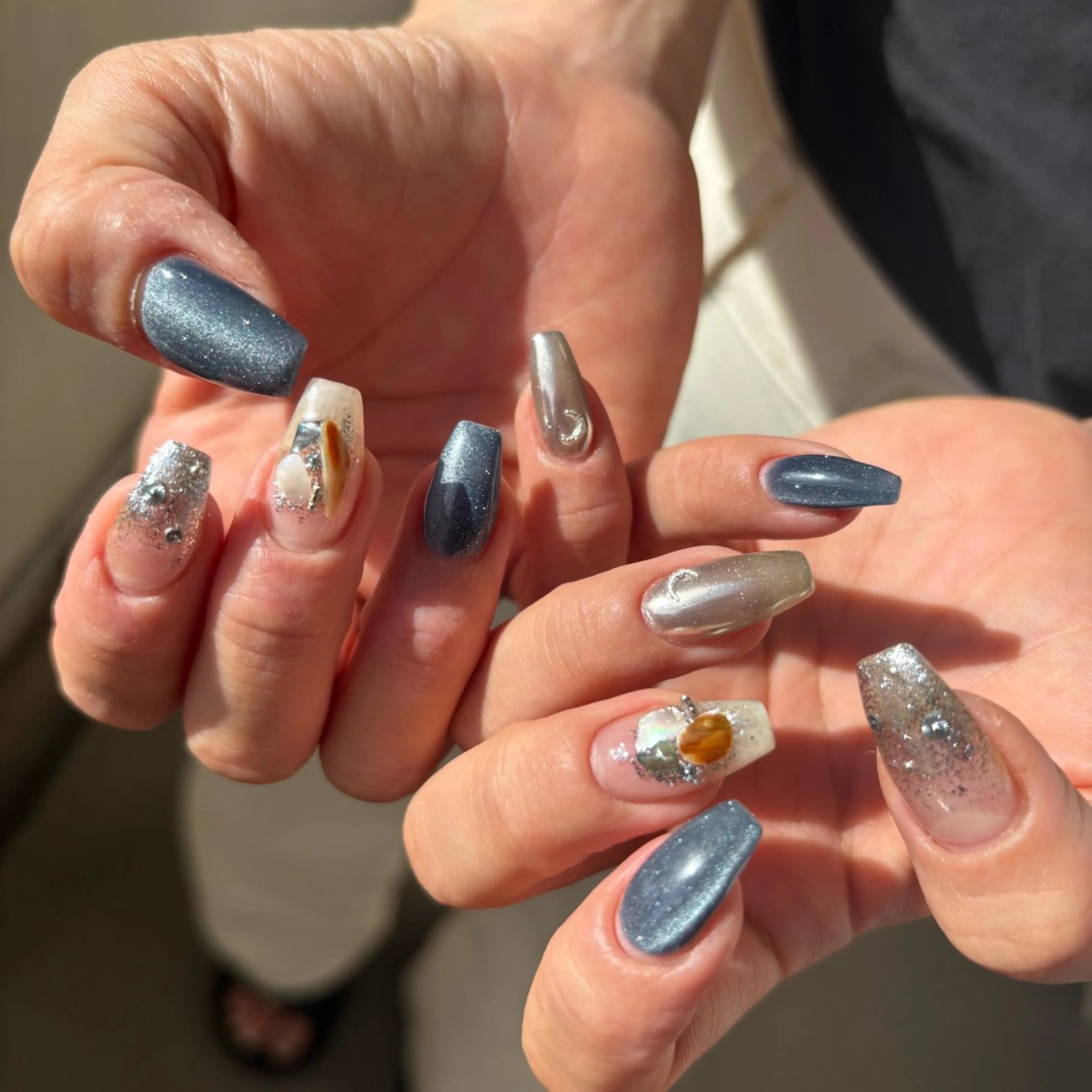 ネイル ハンドネイル COEUR✴︎ yukikaのネイルデザイン