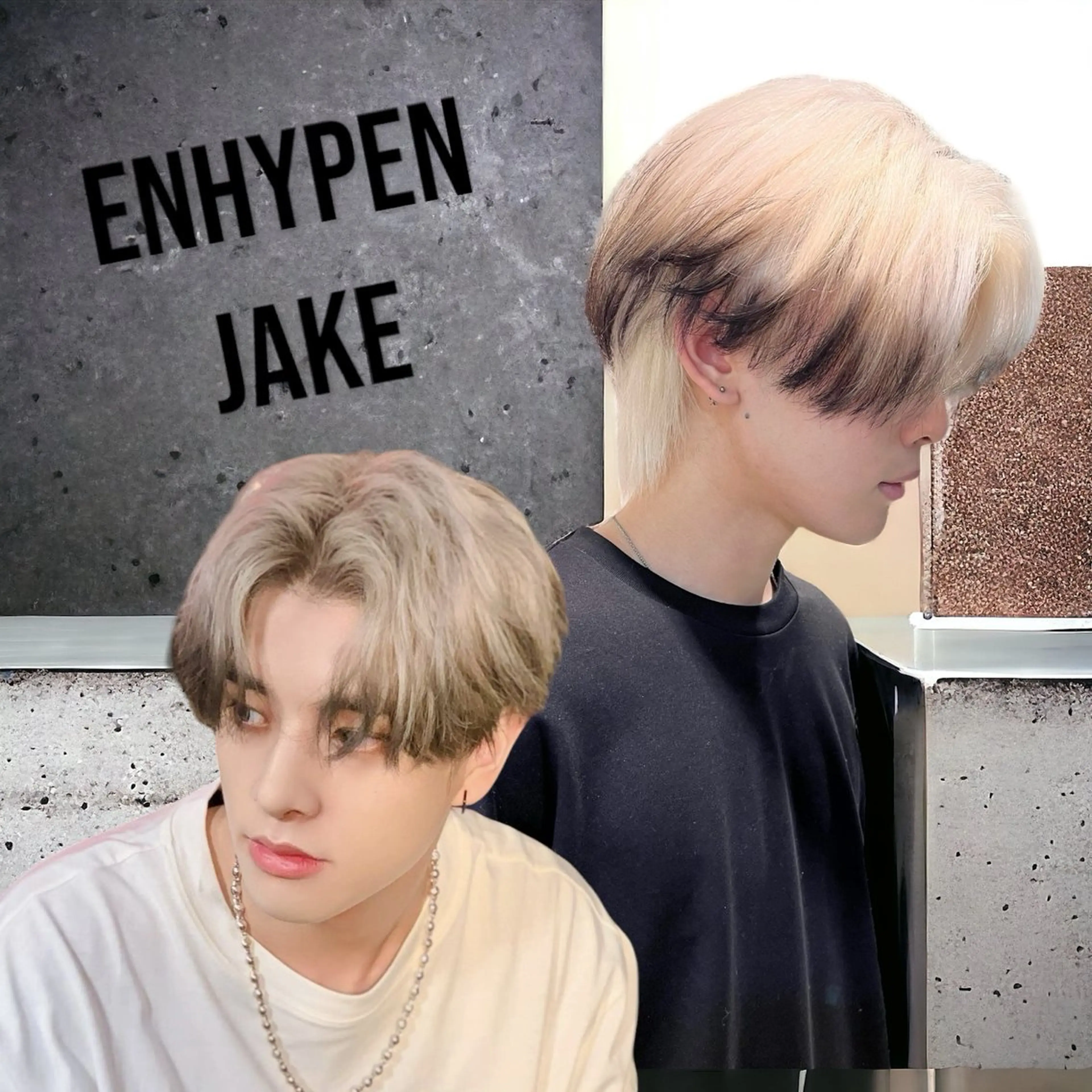 ショート カラー メンズ メンズブリーチ センターパート メンズ韓国風 ブリーチ ケアブリーチ レイヤー/ベージュ カラー/ハシモトのヘアスタイル