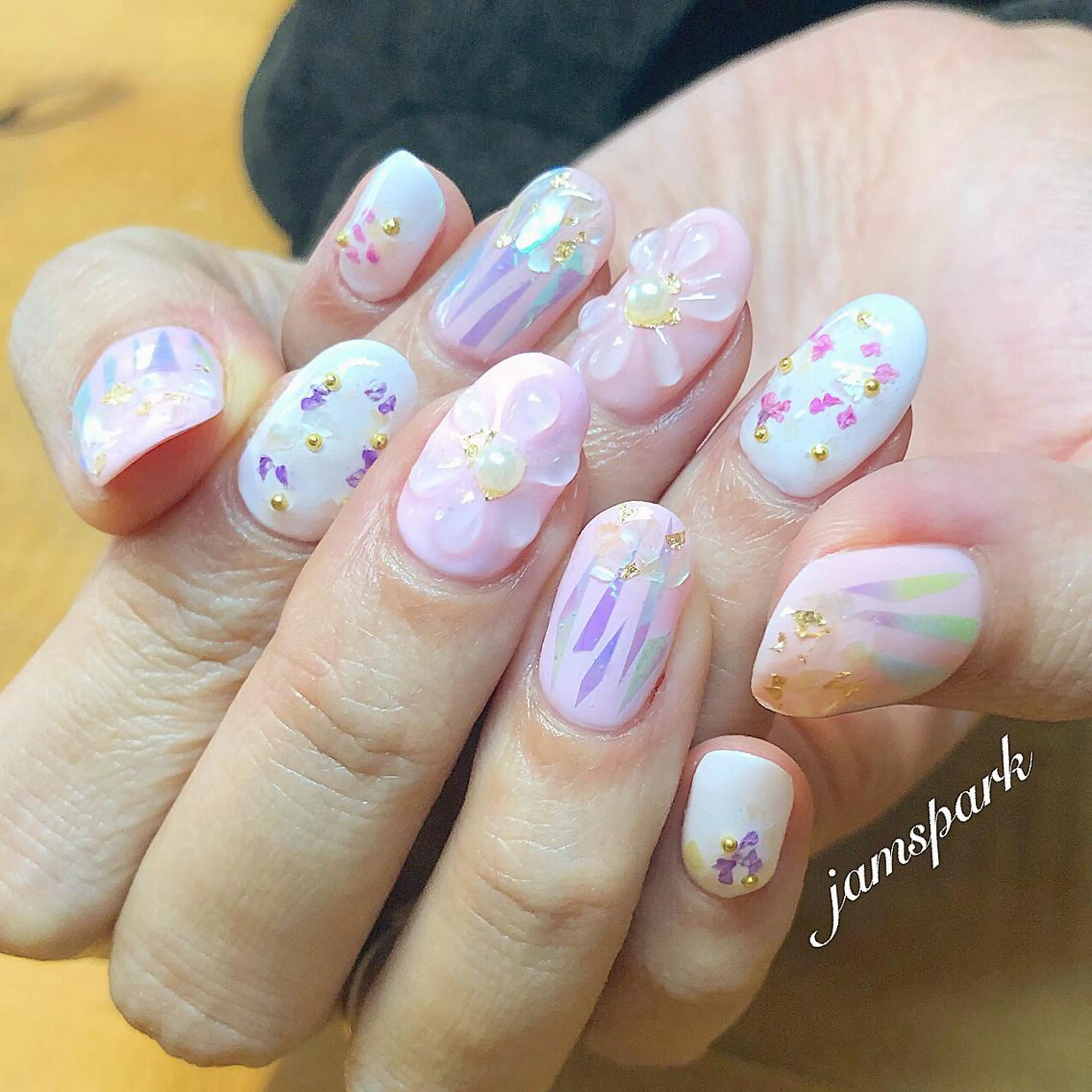 ネイル ハンドネイル jamspark ✨のネイルデザイン