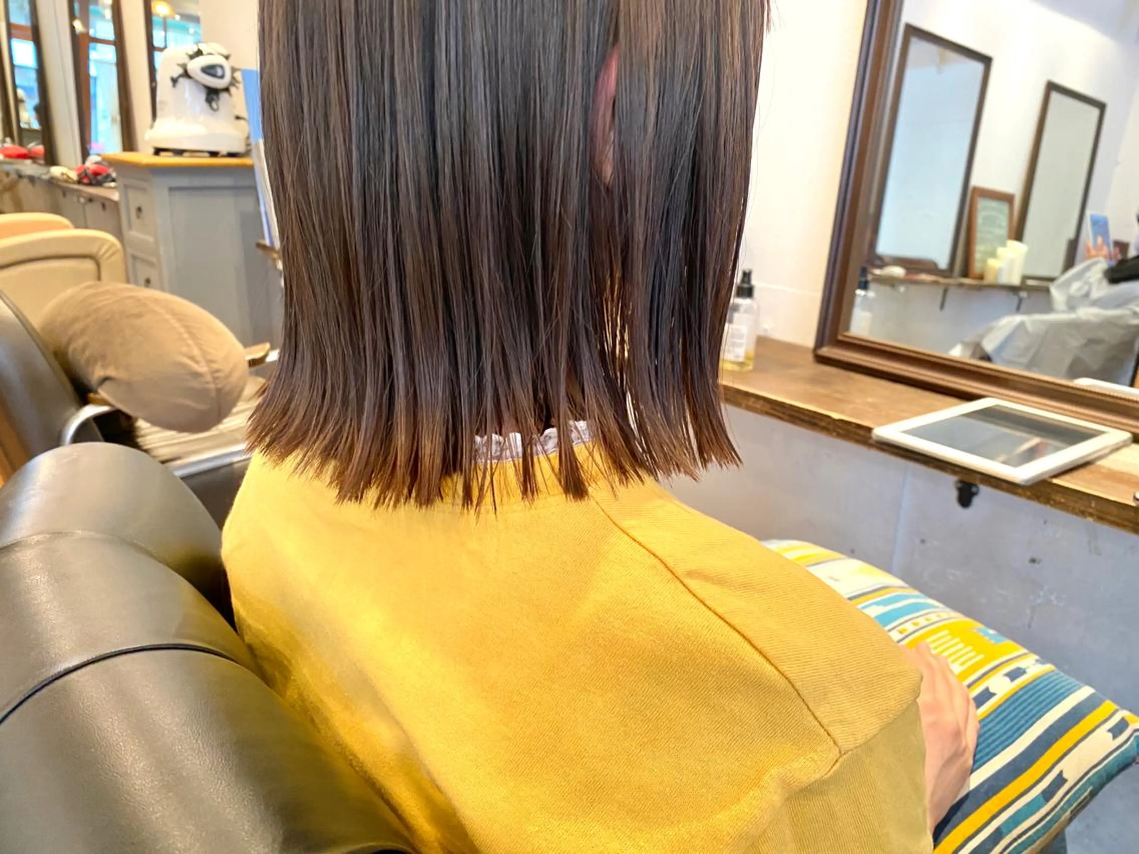 💜レディース&メンズカット✨の写真