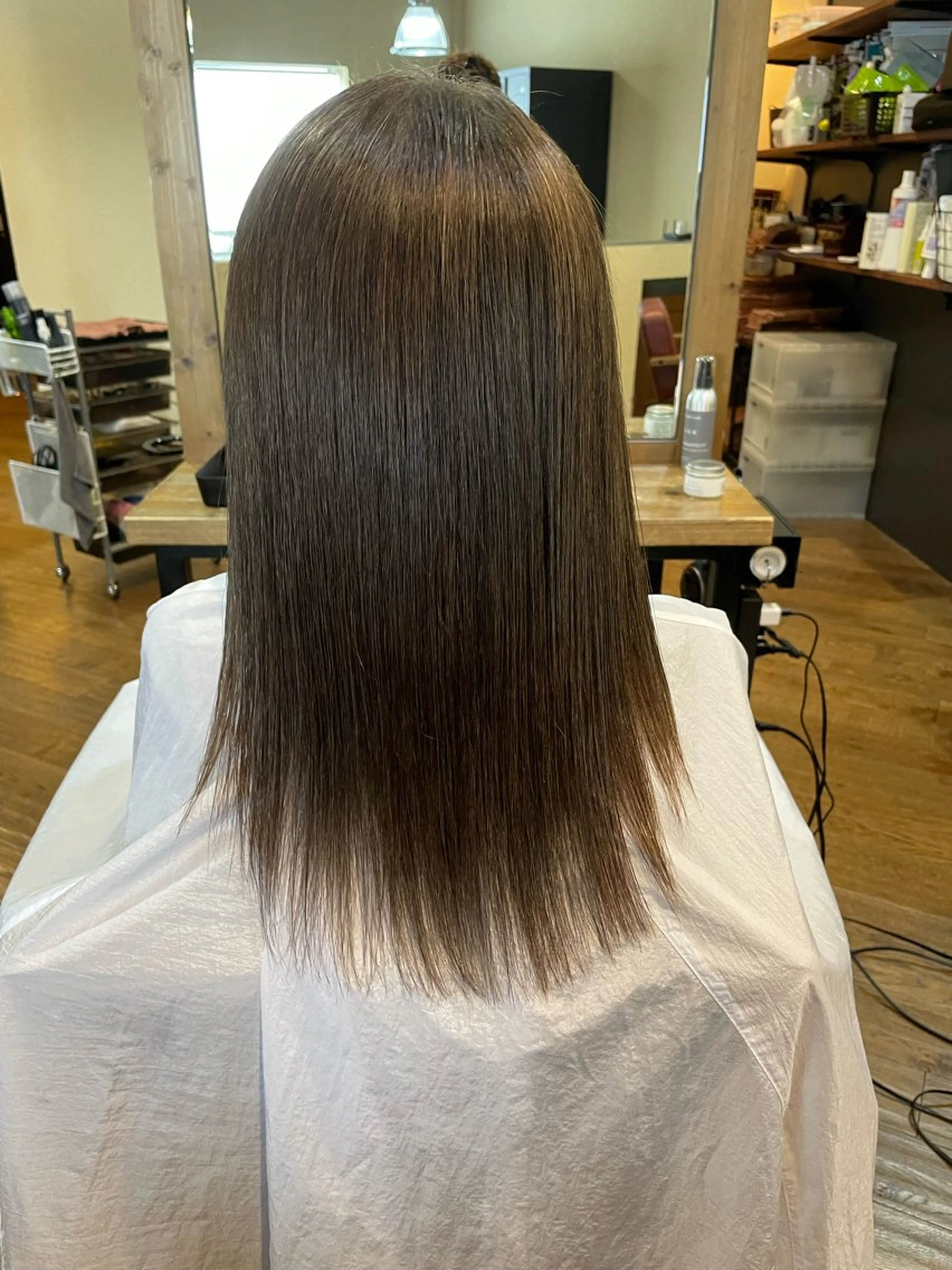 ロング HYGGE by hair 【ﾋｭｯｹﾞﾊﾞｲﾍｱ】所属・縮毛矯正× 髪質改善  | 藤田のヘアスタイル