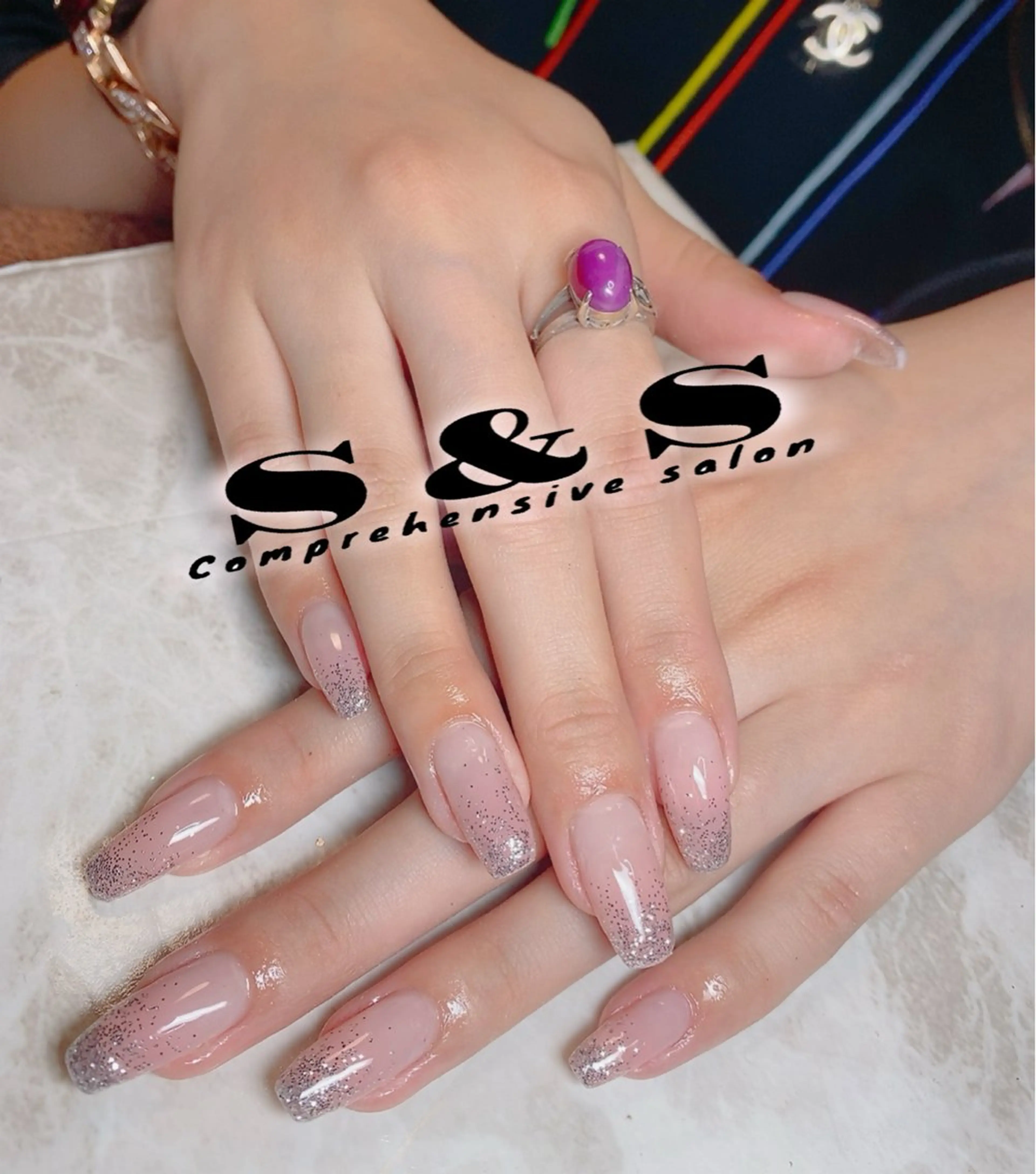 ネイル 長さ出し メンズネイル 持ち込み スカルプネイル S&S 村田小百合のネイルデザイン