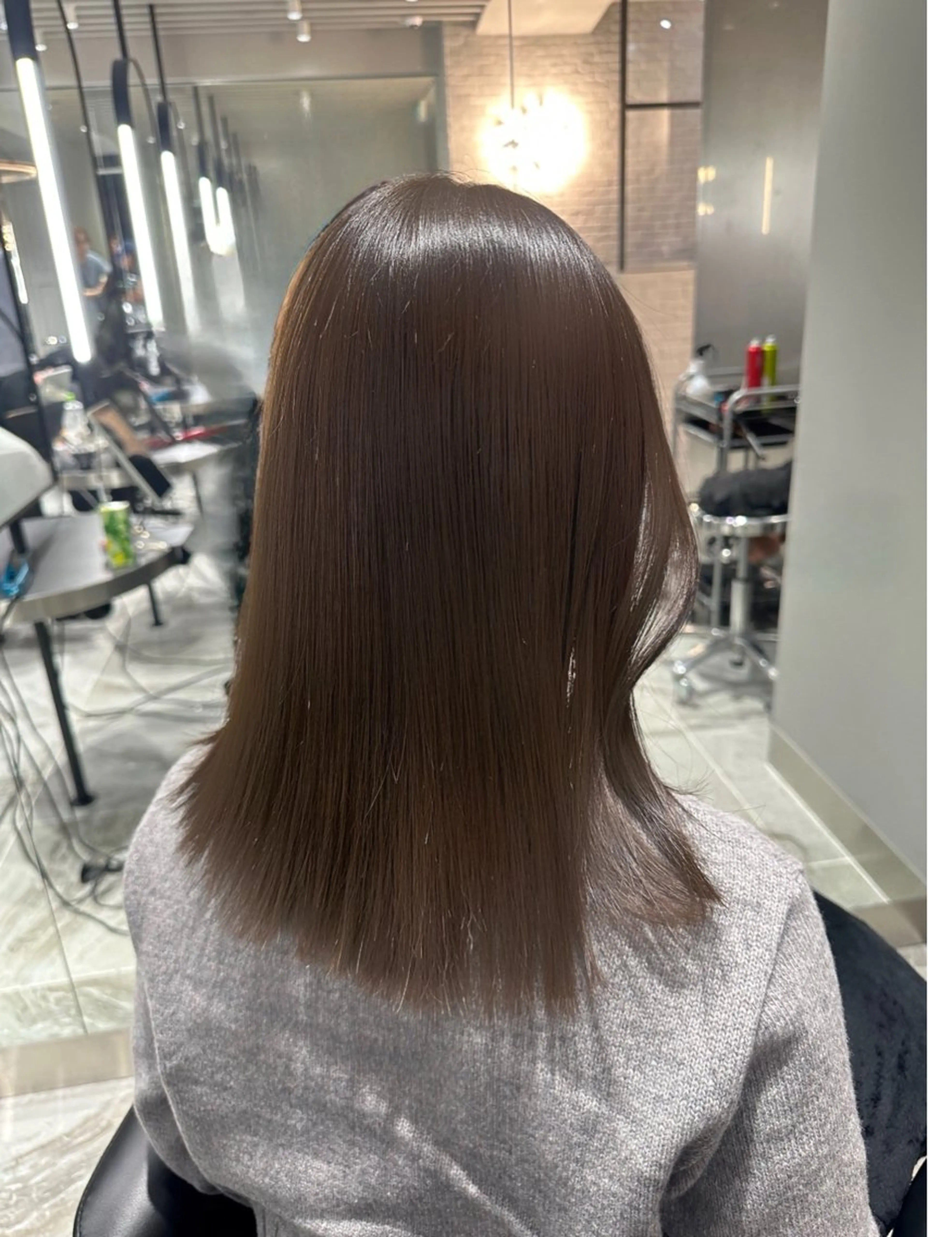 ロング カラー 韓国ヘア🎀艶髪 RISAのヘアスタイル