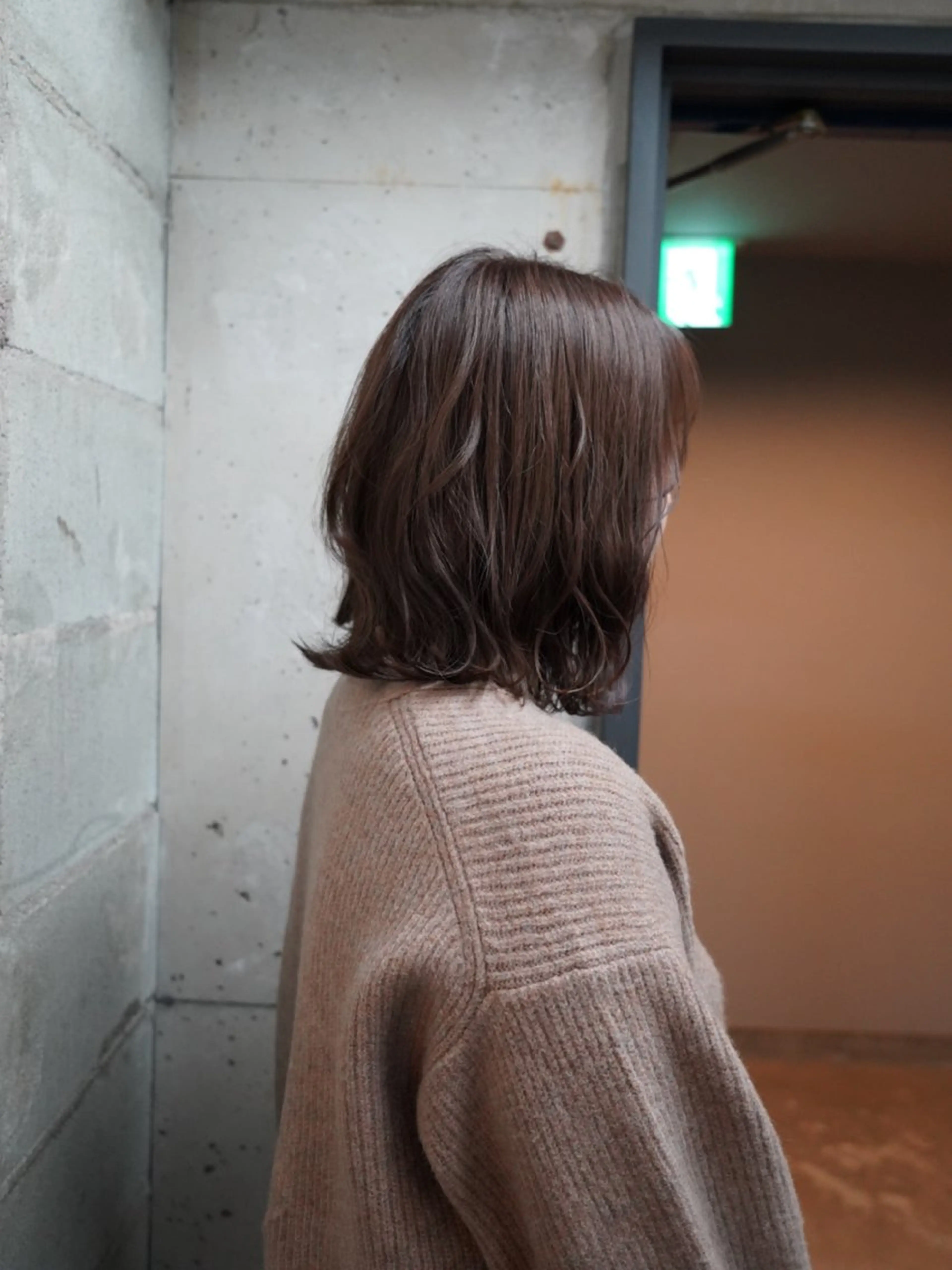 ミディアム カラー ブリーチ ブラウンカラー ブリーチなしカラー カット ヘアカラー トリートメント 城　健太郎 💎ハイトーンのヘアスタイル