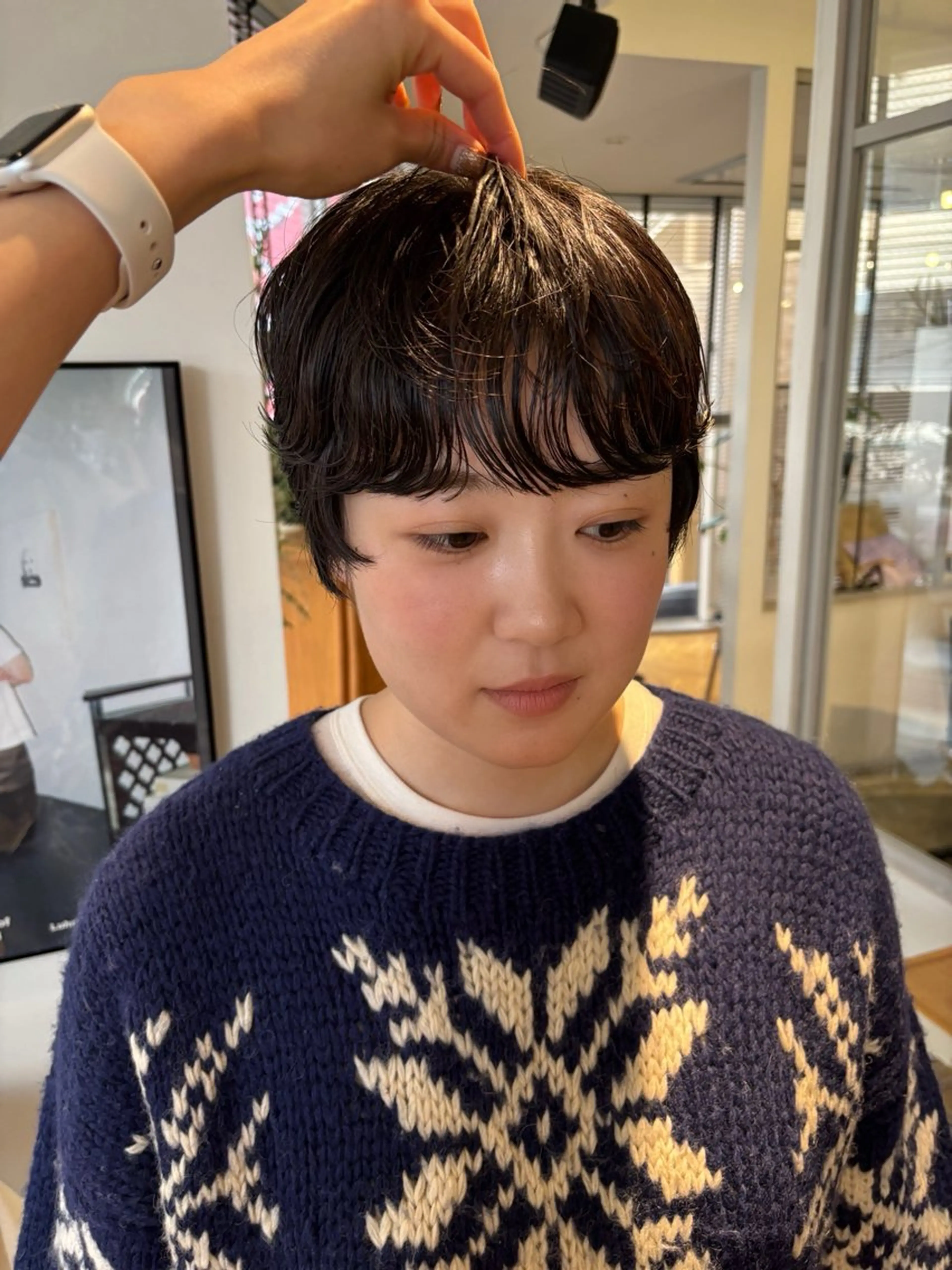 カットパーマモデル˖ ⊹【10・20代限定】short¥1000~long¥3000の写真